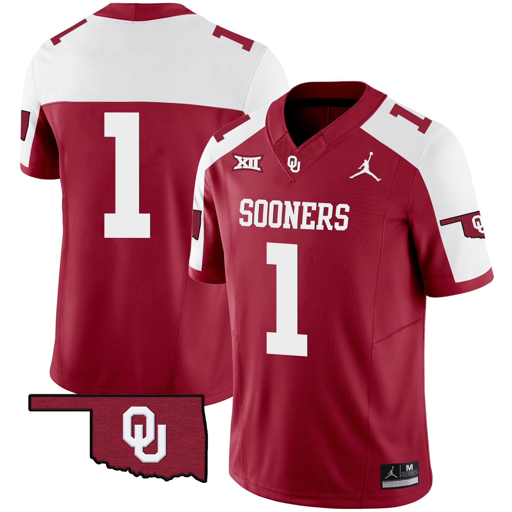 Men's Oklahoma Sooners Vapor Limited Jersey - All Stitched