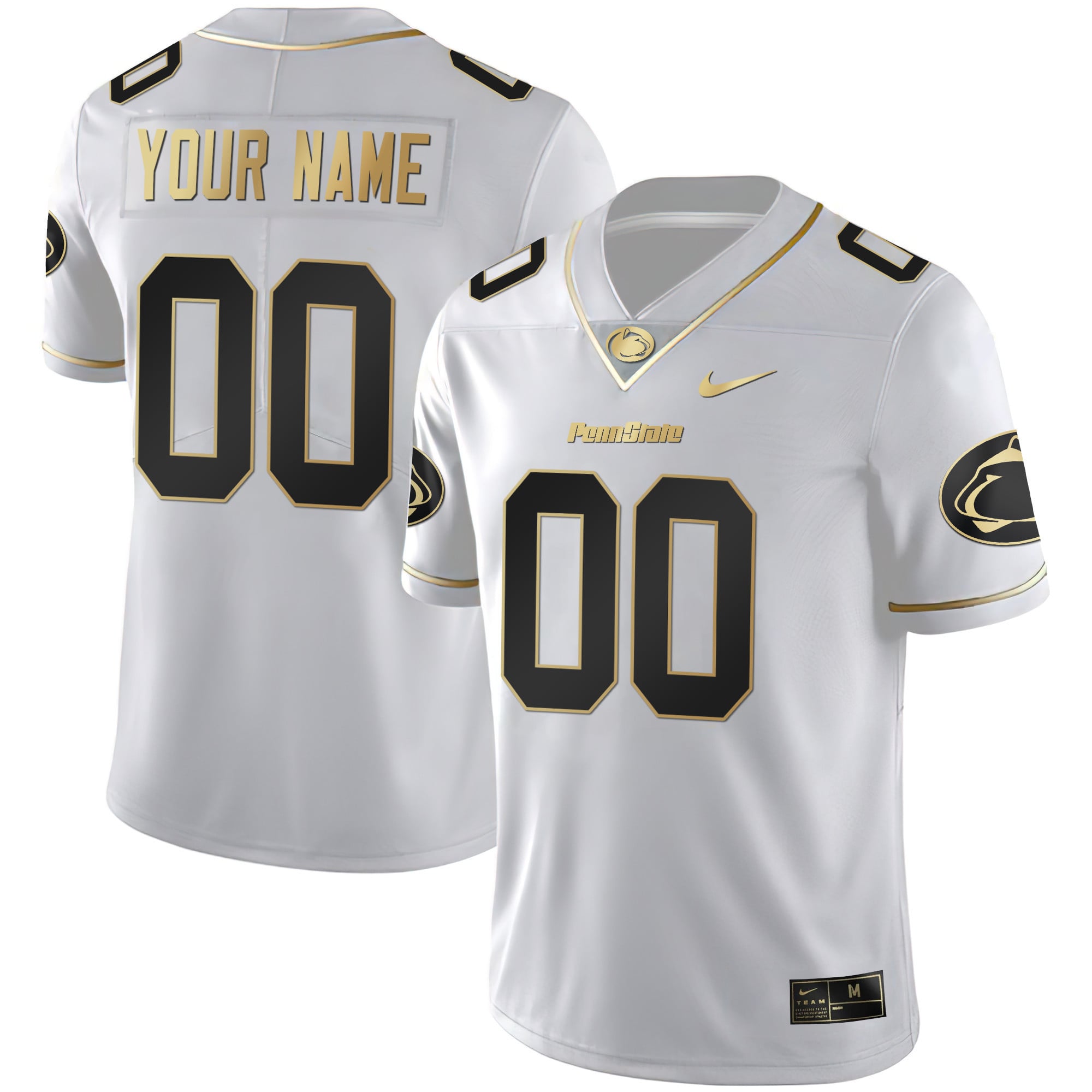 Penn State Nittany Lions Custom Name & Number Jersey - All Stitched