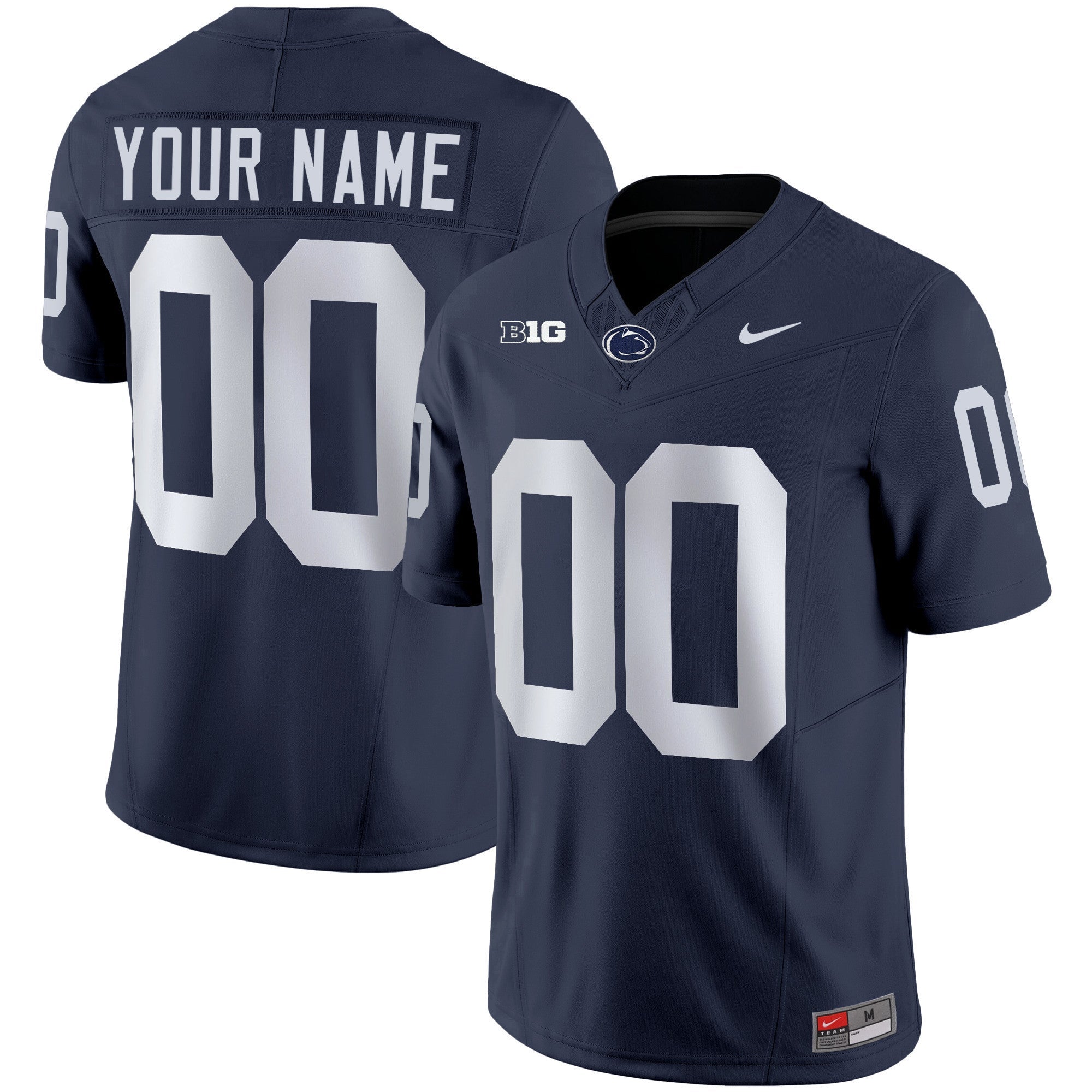 Penn State Nittany Lions Vapor Limited Custom Jersey - All Stitched