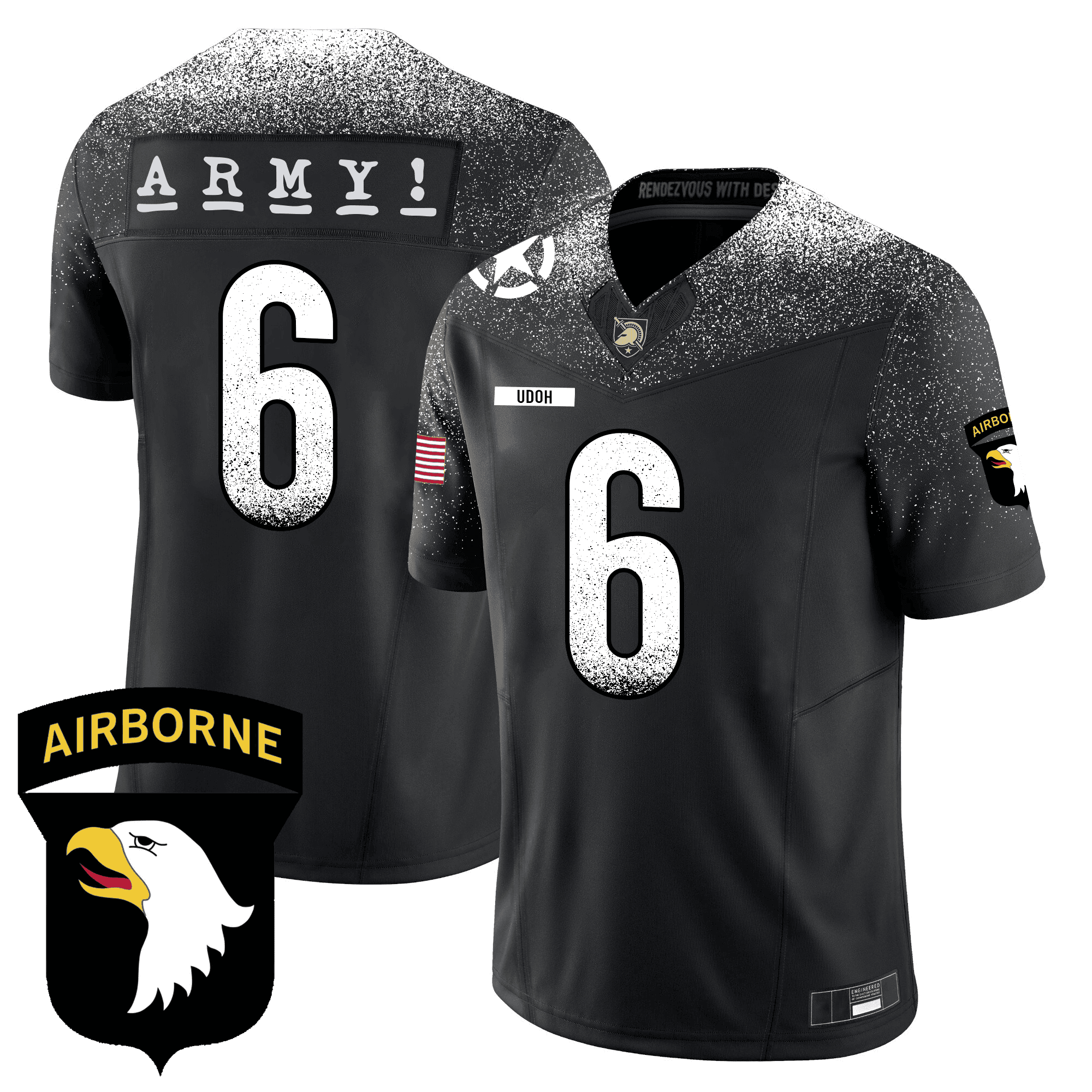 Men's Army Football 24/25 Jersey - 101st Airborne Division Honoring