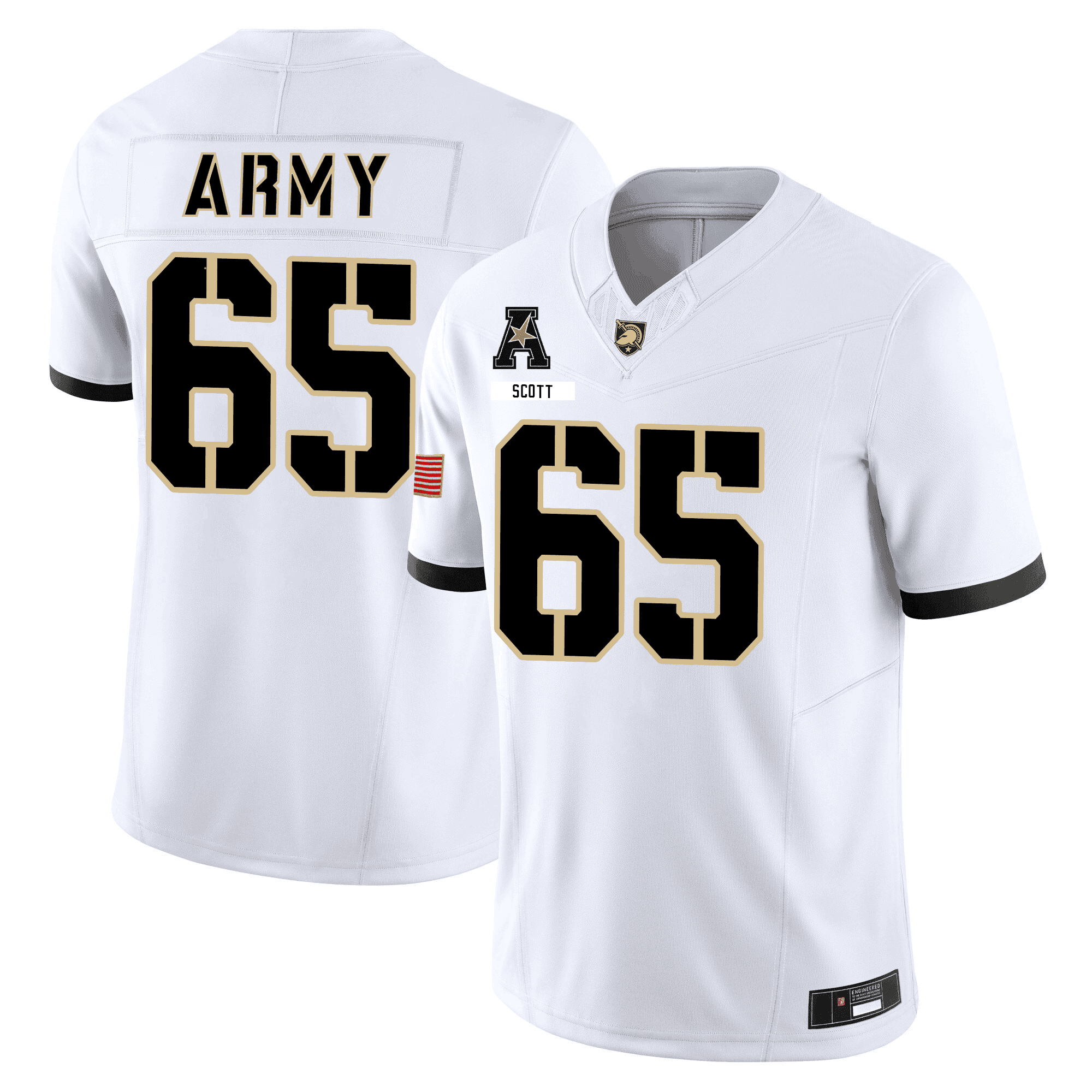 Men's Army Football 24/25 Jersey - 101st Airborne Division Honoring