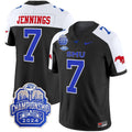 Men's SMU Mustangs 2024 ACC Championship Patch Vapor Limited Jersey - All Stitched