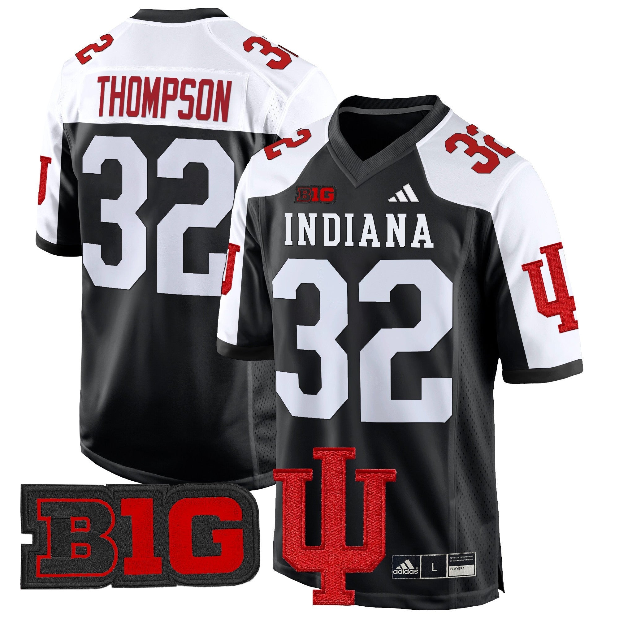 Men's Indiana Hoosiers 2024 Game Jersey V2 - All Stitched
