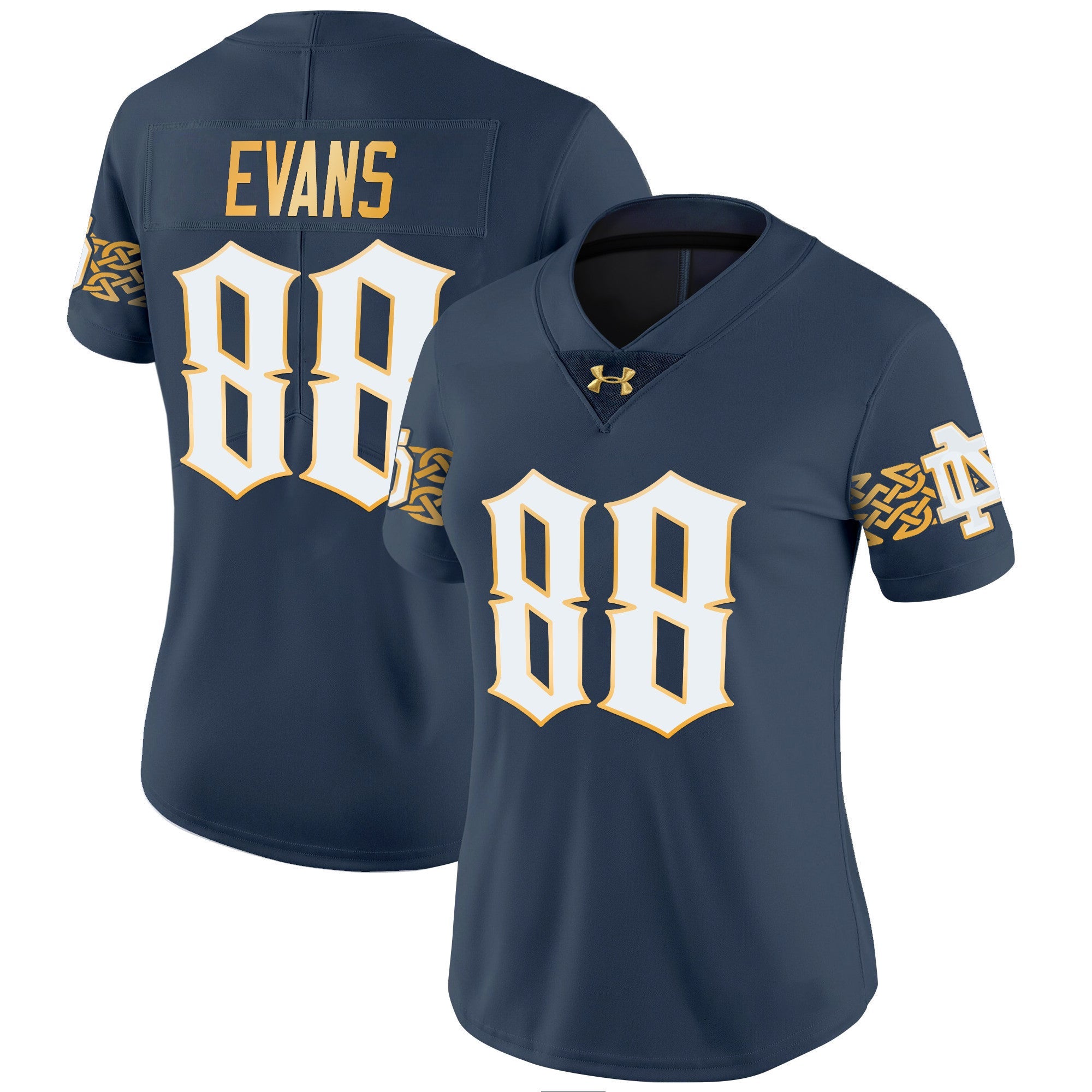 Women's Notre Dame Fighting Irish 2024 Vapor Limited Jersey V2 - All Stitched