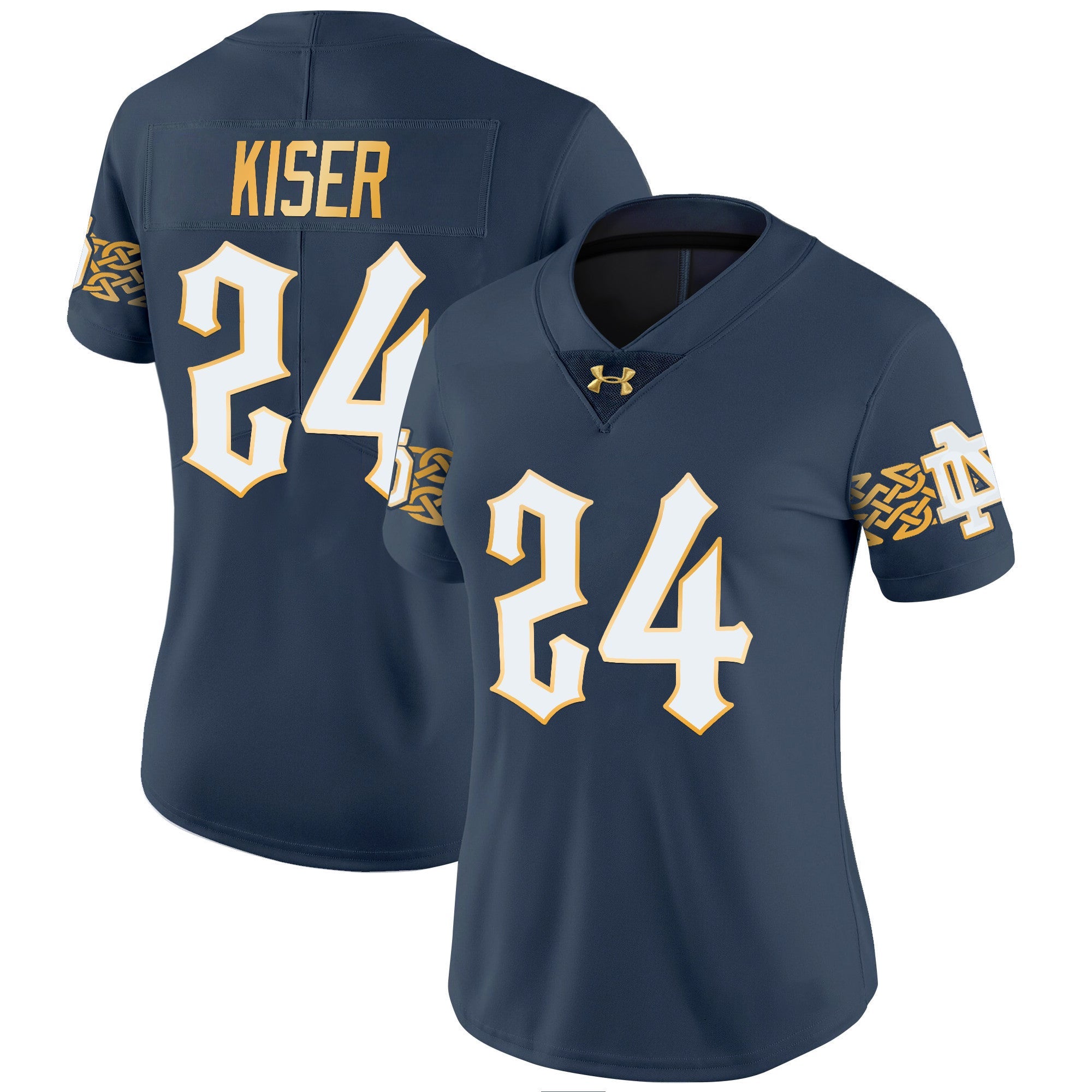 Women's Notre Dame Fighting Irish 2024 Vapor Limited Jersey V2 - All Stitched