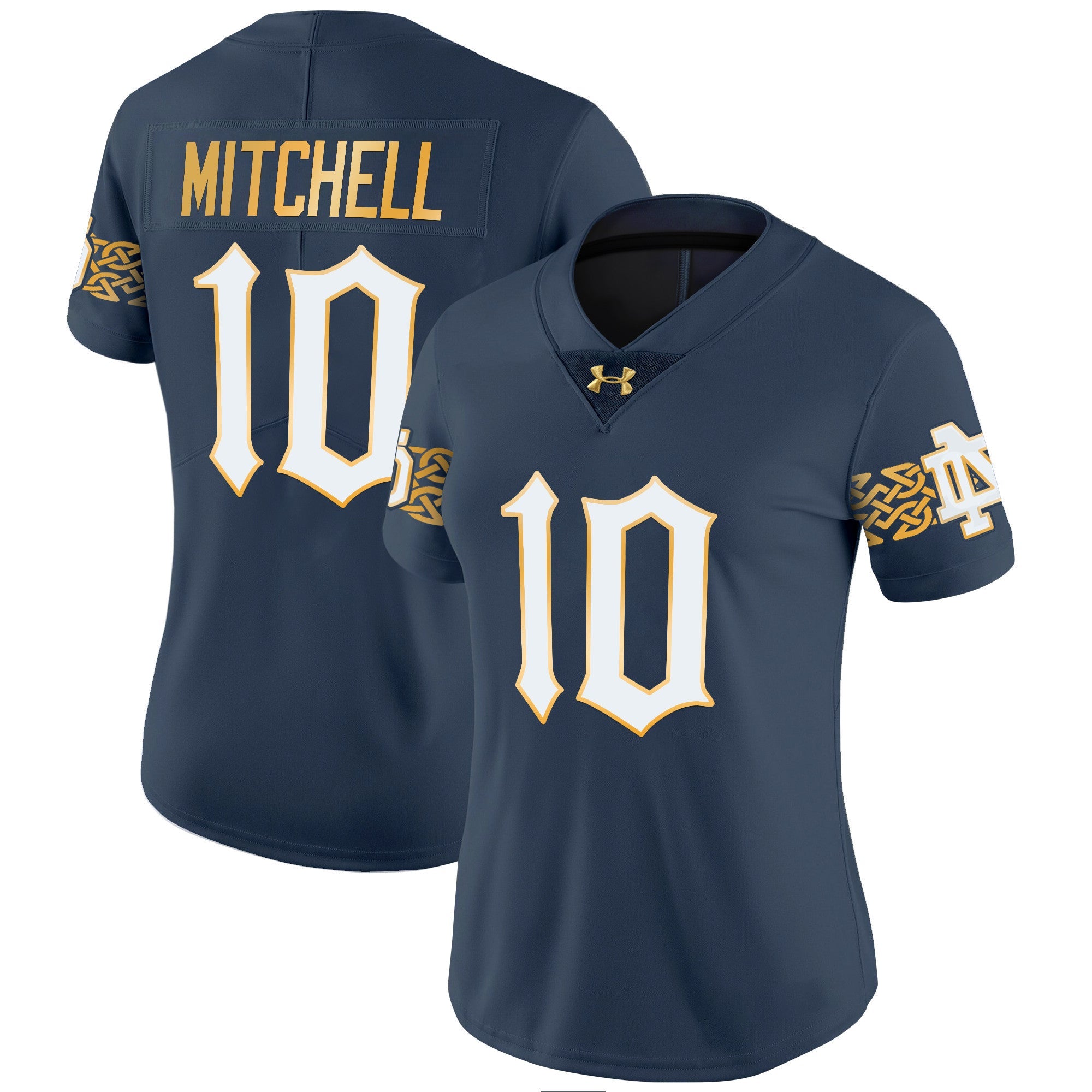 Women's Notre Dame Fighting Irish 2024 Vapor Limited Jersey V2 - All Stitched