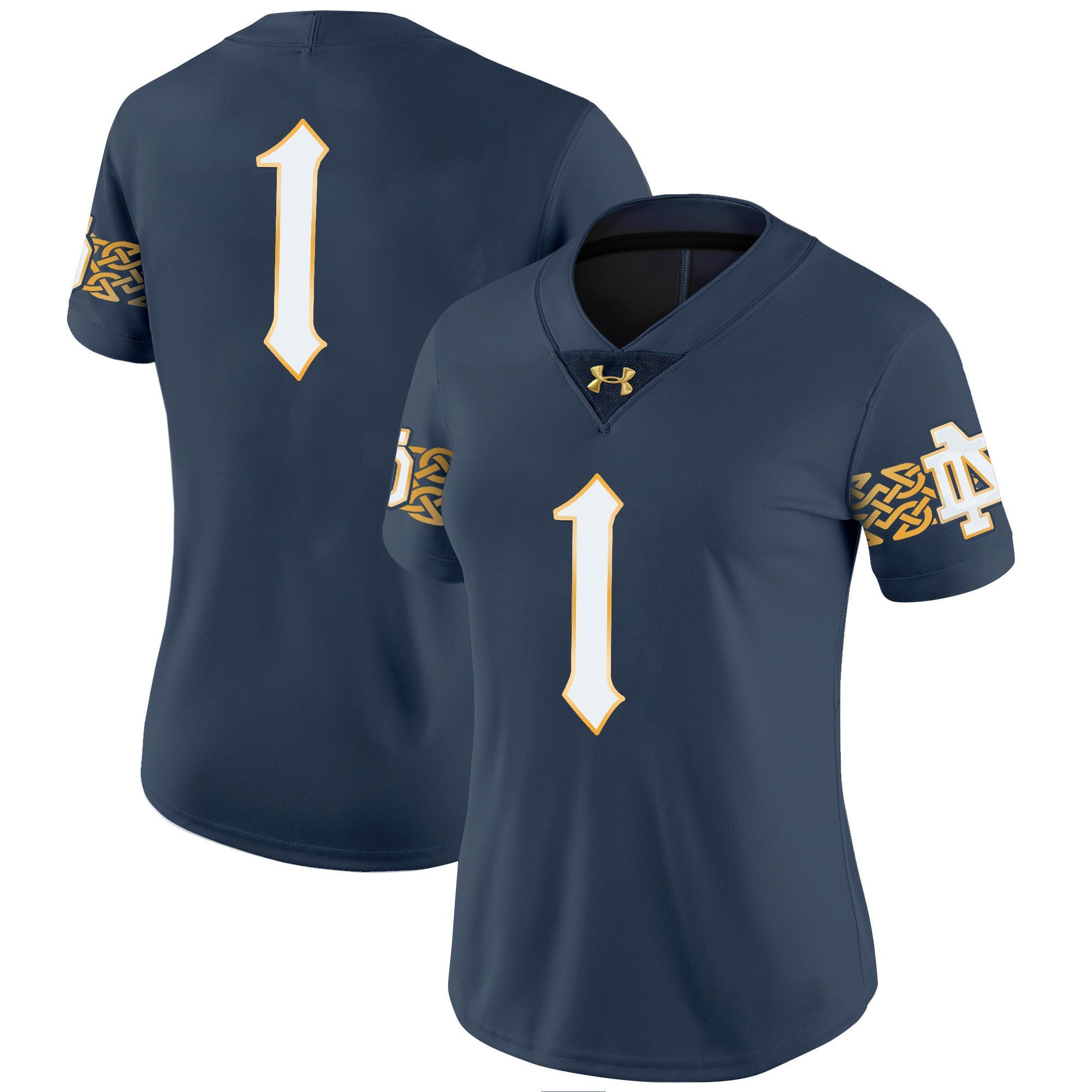Women's Notre Dame Fighting Irish 2024 Vapor Limited Jersey V2 - All Stitched
