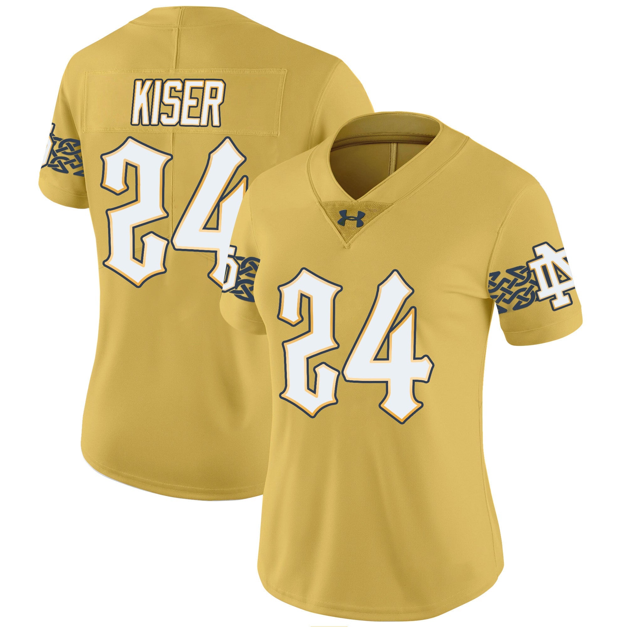 Women's Notre Dame Fighting Irish 2024 Vapor Limited Jersey V2 - All Stitched