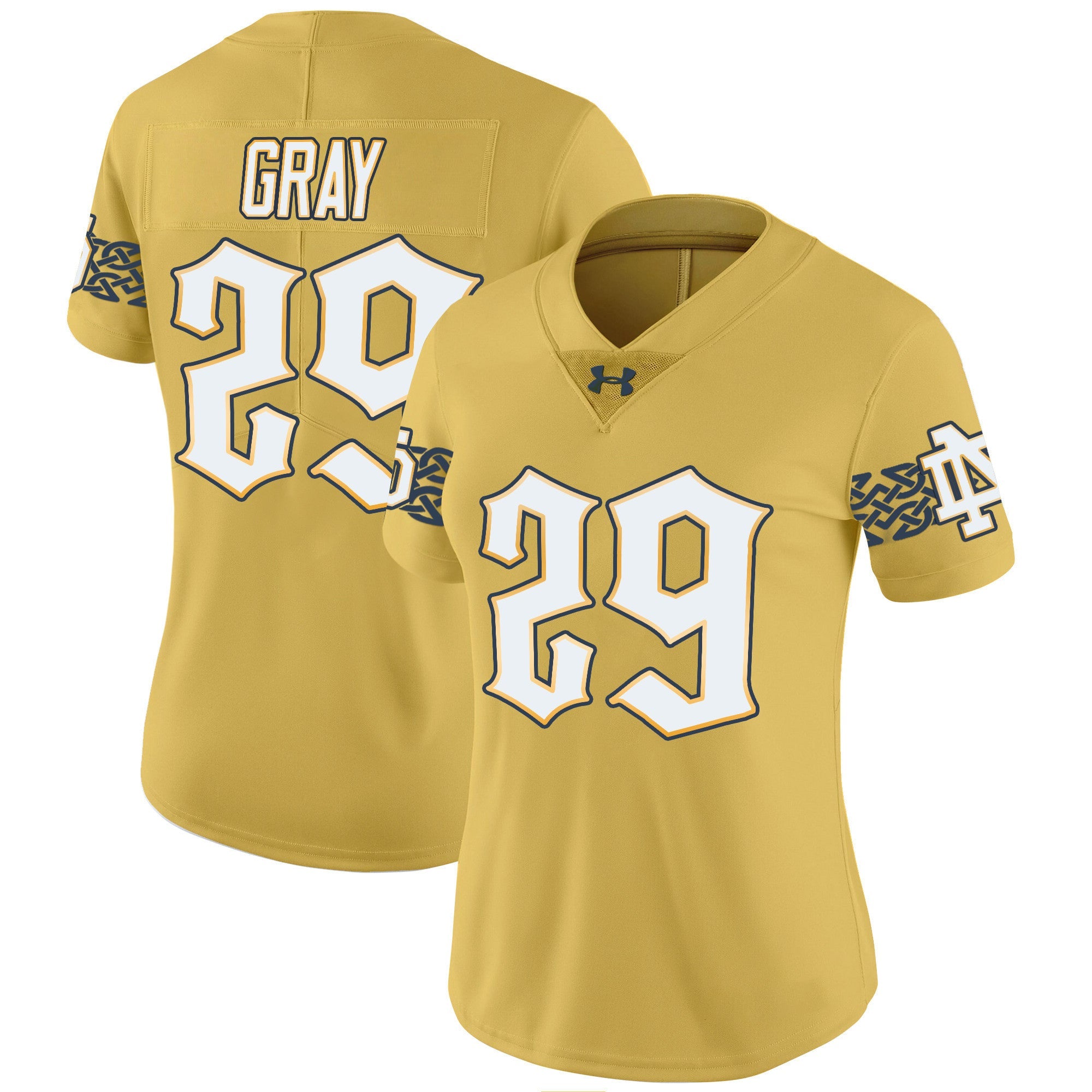 Women's Notre Dame Fighting Irish 2024 Vapor Limited Jersey V2 - All Stitched
