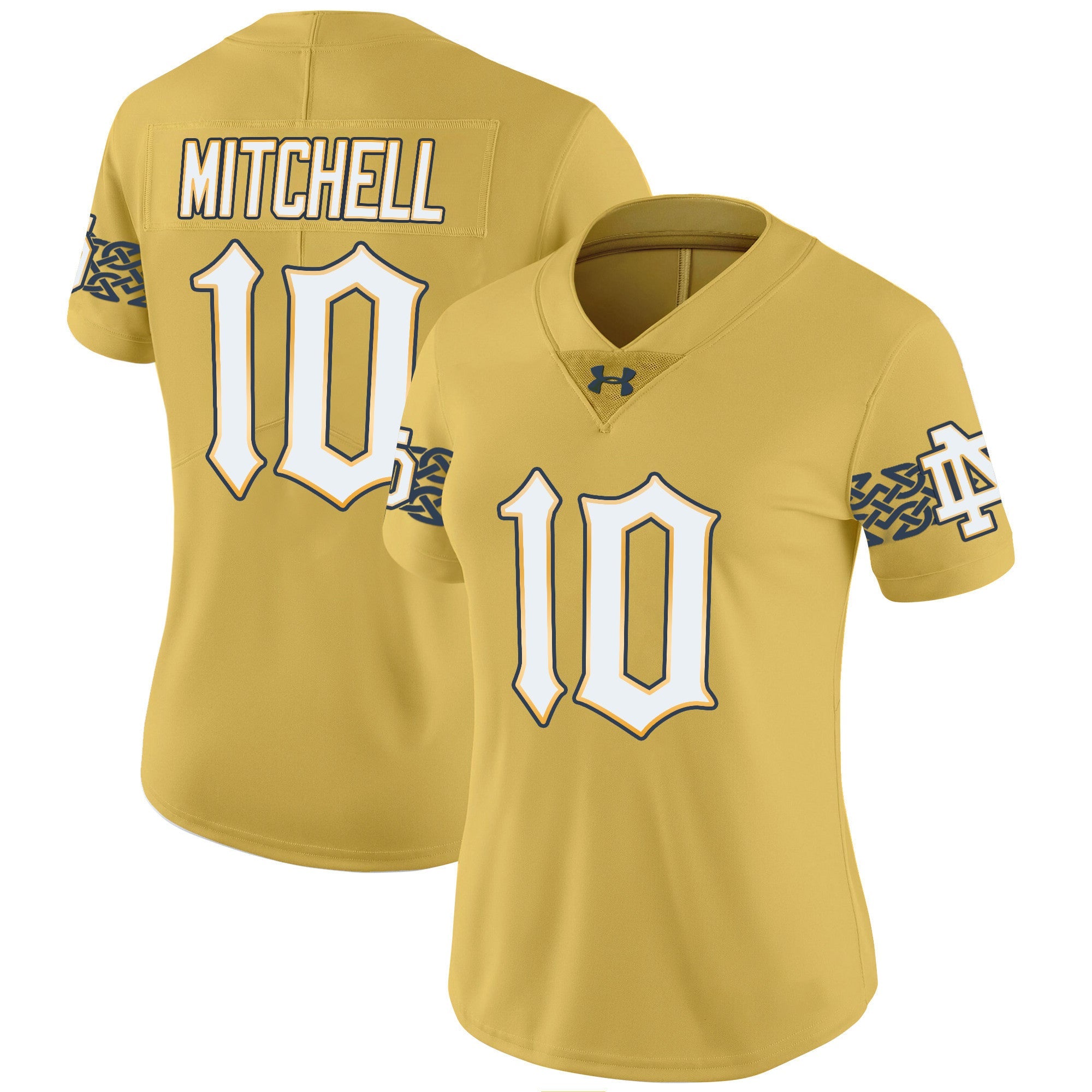 Women's Notre Dame Fighting Irish 2024 Vapor Limited Jersey V2 - All Stitched