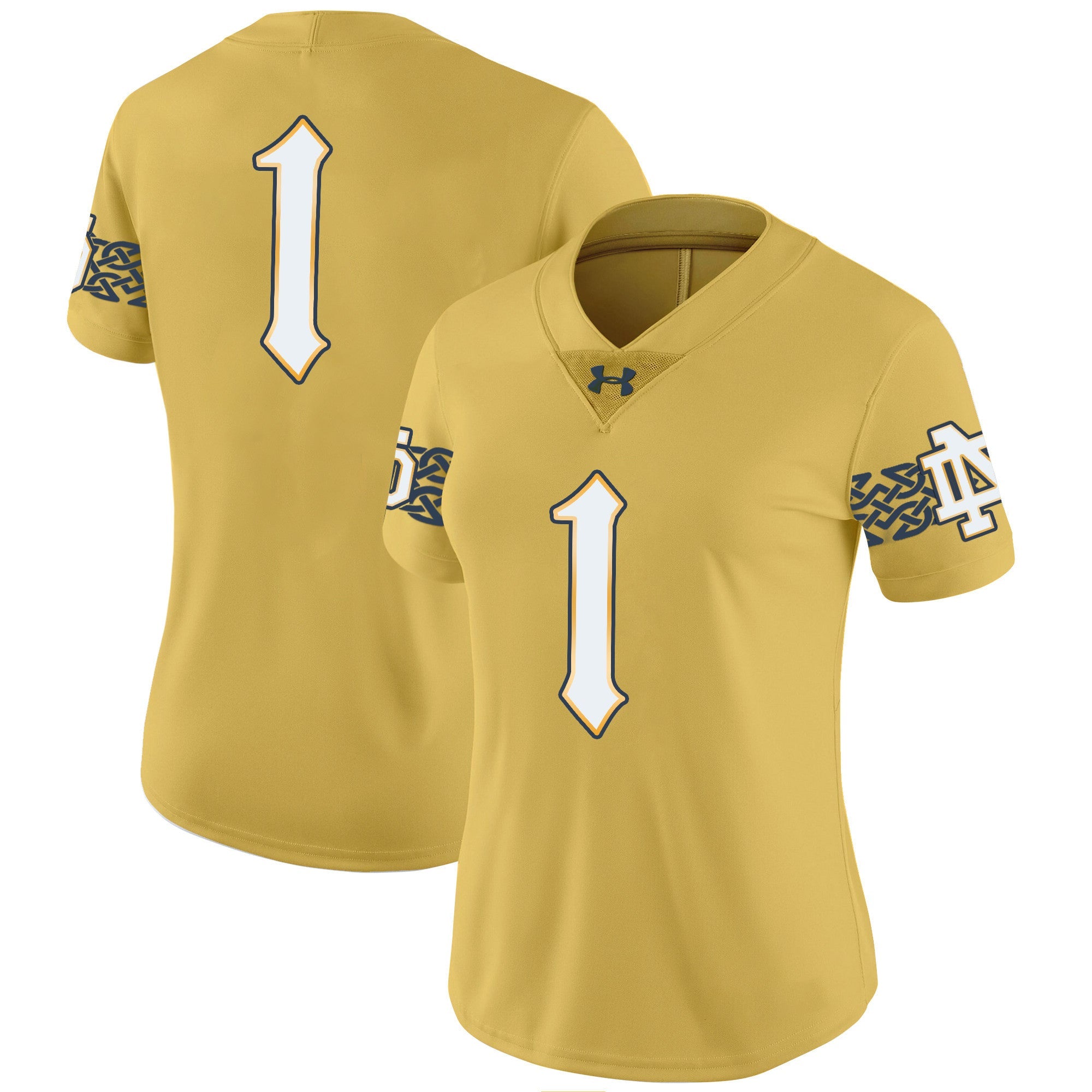 Women's Notre Dame Fighting Irish 2024 Vapor Limited Jersey V2 - All Stitched