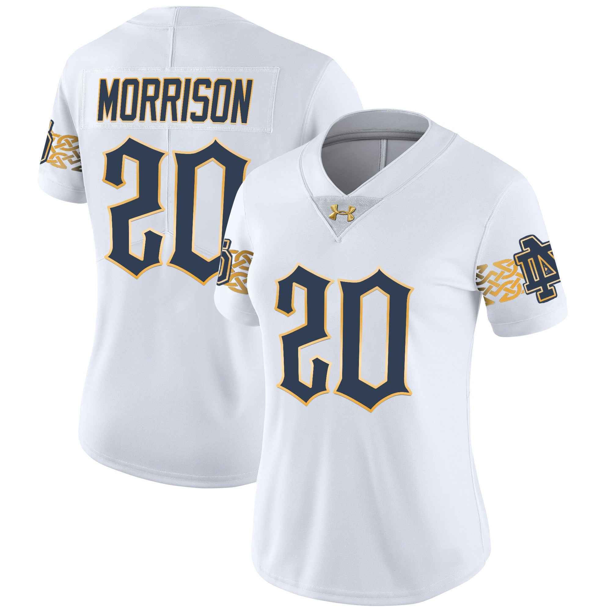Women's Notre Dame Fighting Irish 2024 Vapor Limited Jersey V2 - All Stitched