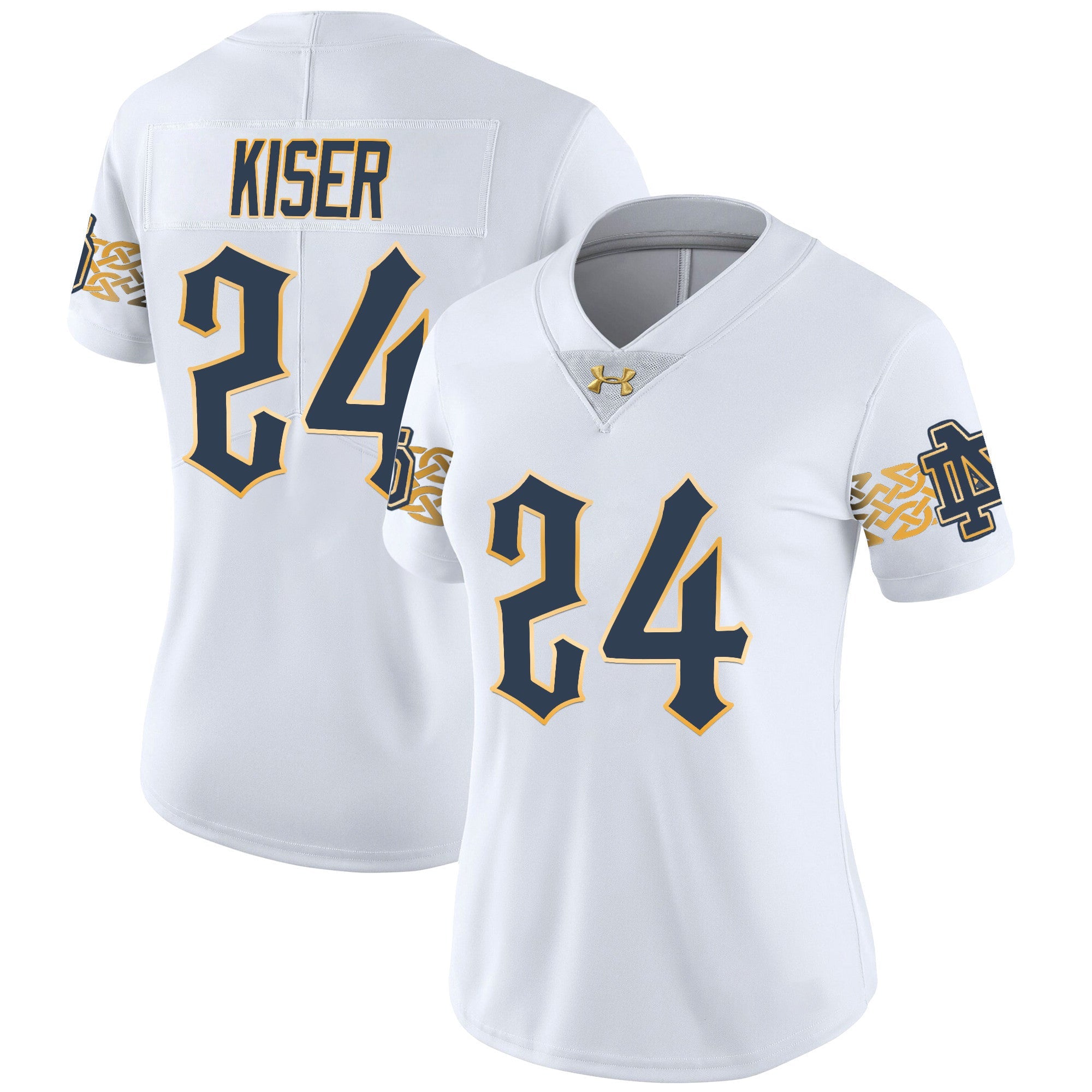 Women's Notre Dame Fighting Irish 2024 Vapor Limited Jersey V2 - All Stitched
