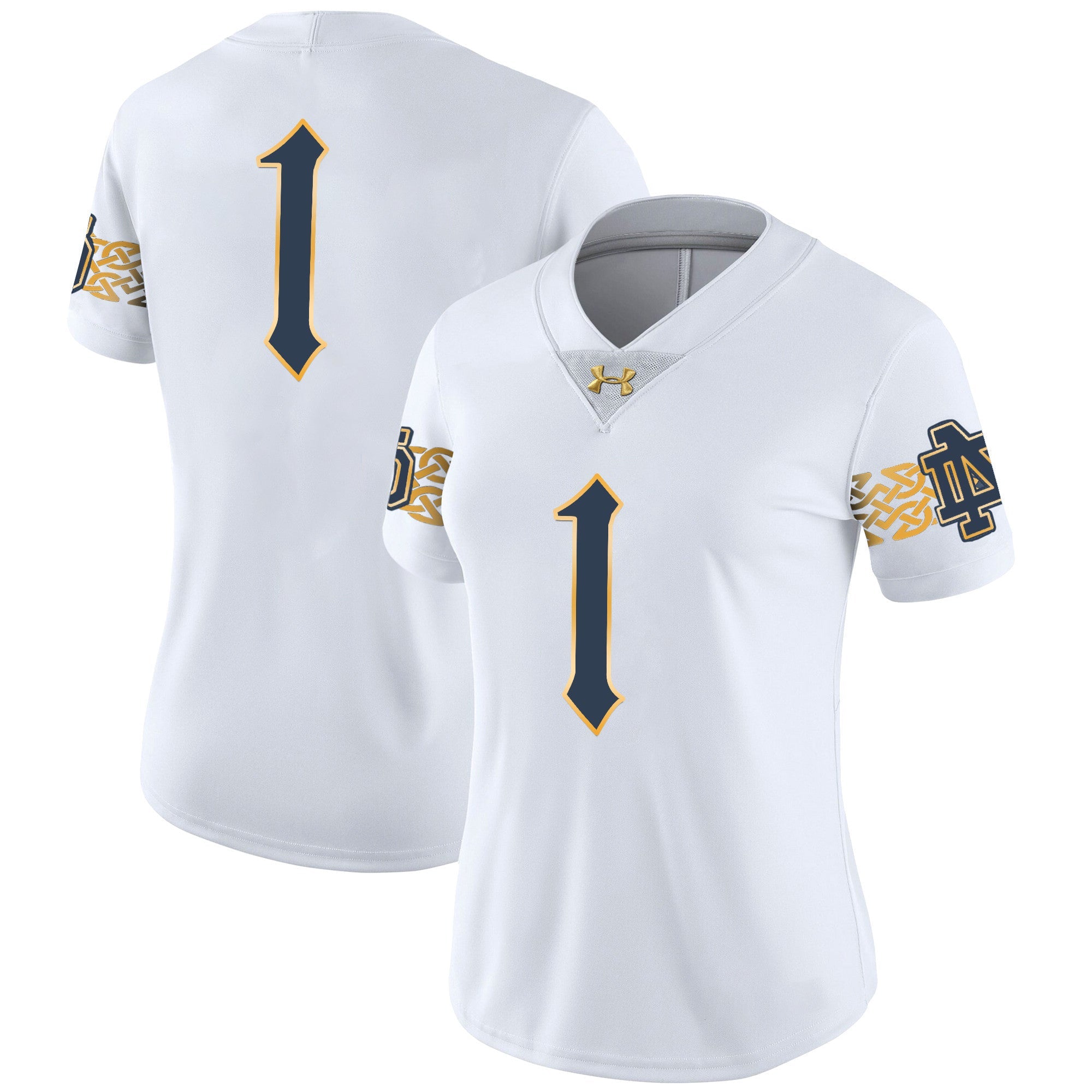 Women's Notre Dame Fighting Irish 2024 Vapor Limited Jersey V2 - All Stitched