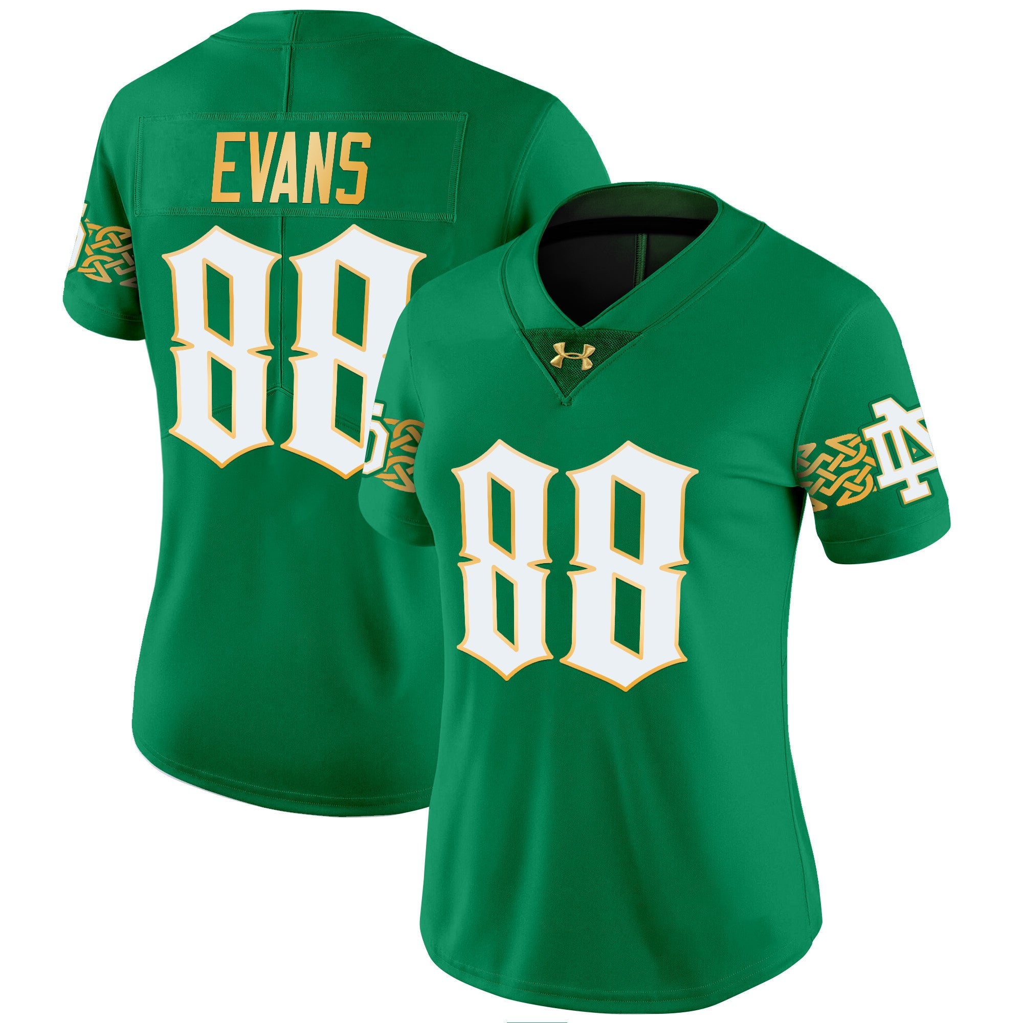 Women's Notre Dame Fighting Irish 2024 Vapor Limited Jersey V2 - All Stitched