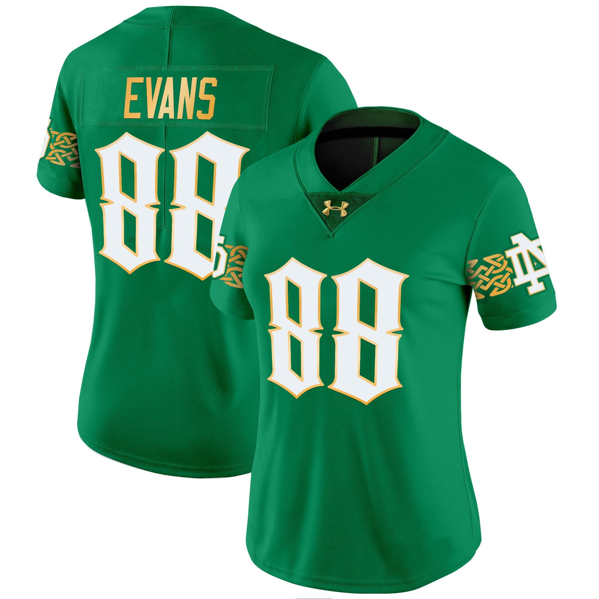 Women's Notre Dame Fighting Irish 2024 Vapor Limited Jersey V2 - All Stitched