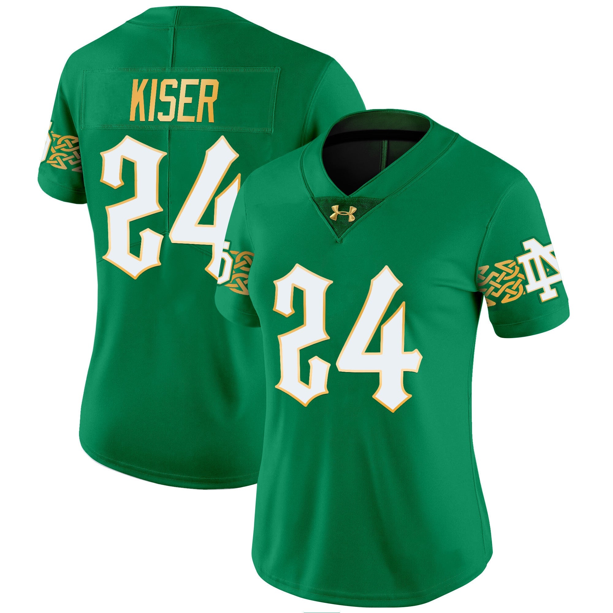Women's Notre Dame Fighting Irish 2024 Vapor Limited Jersey V2 - All Stitched