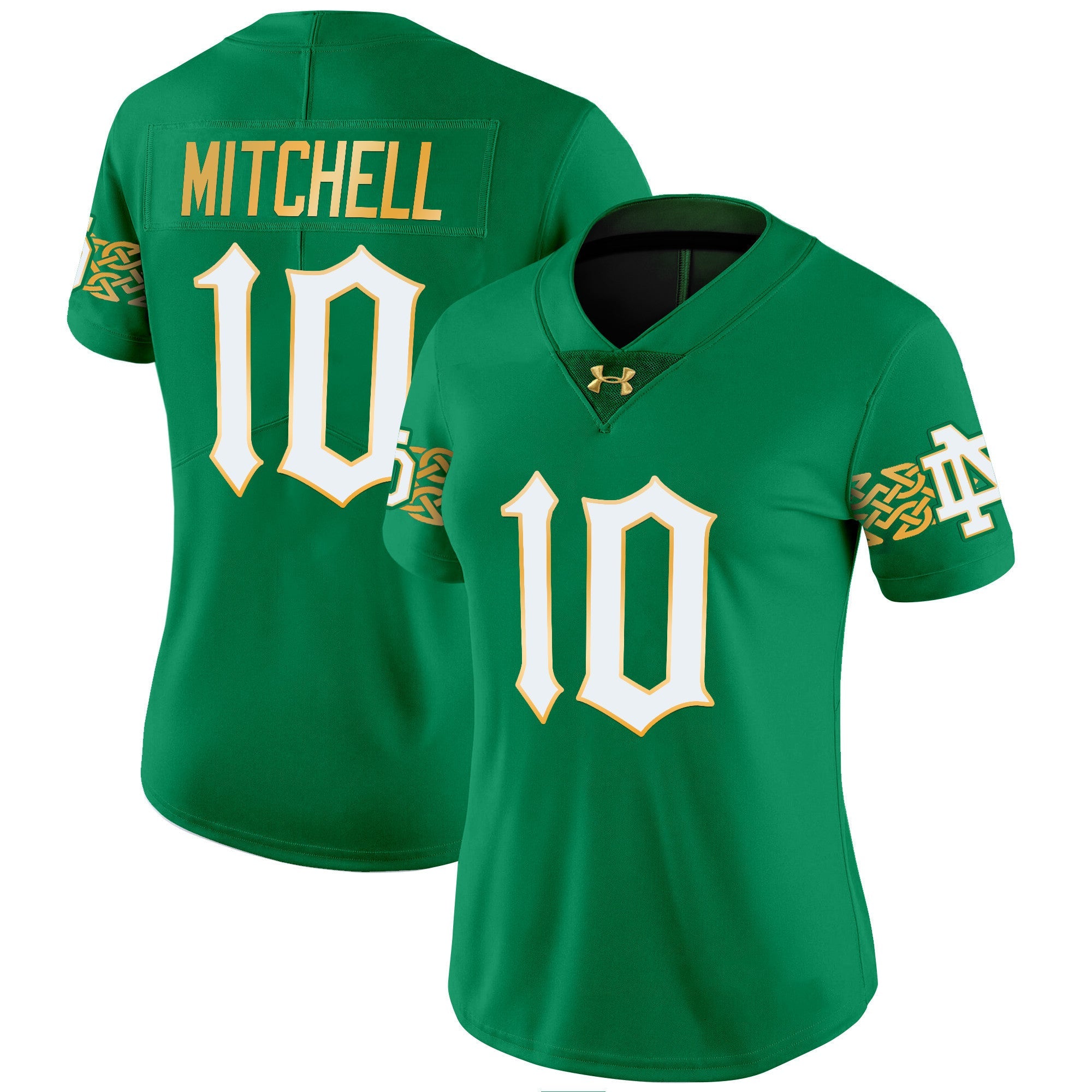 Women's Notre Dame Fighting Irish 2024 Vapor Limited Jersey V2 - All Stitched