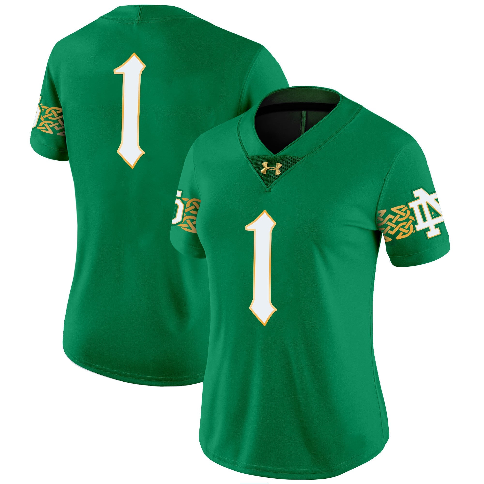 Women's Notre Dame Fighting Irish 2024 Vapor Limited Jersey V2 - All Stitched