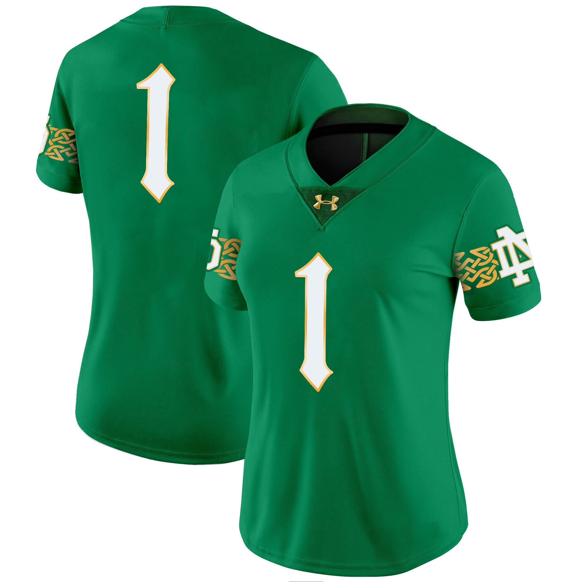 Women's Notre Dame Fighting Irish 2024 Vapor Limited Jersey V2 - All Stitched