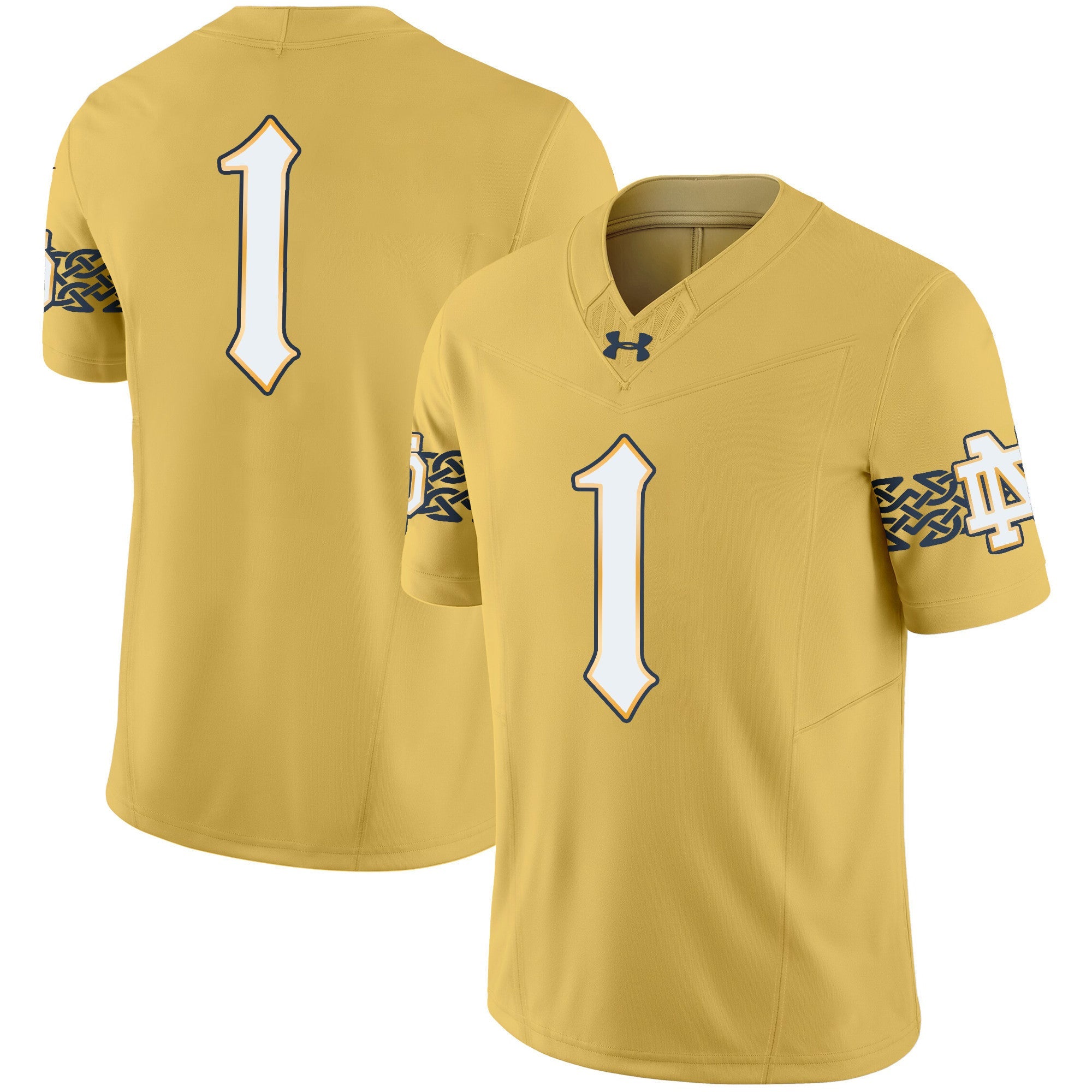 Men's Notre Dame Fighting Irish 2024 Vapor Limited Jersey V2 - All Stitched