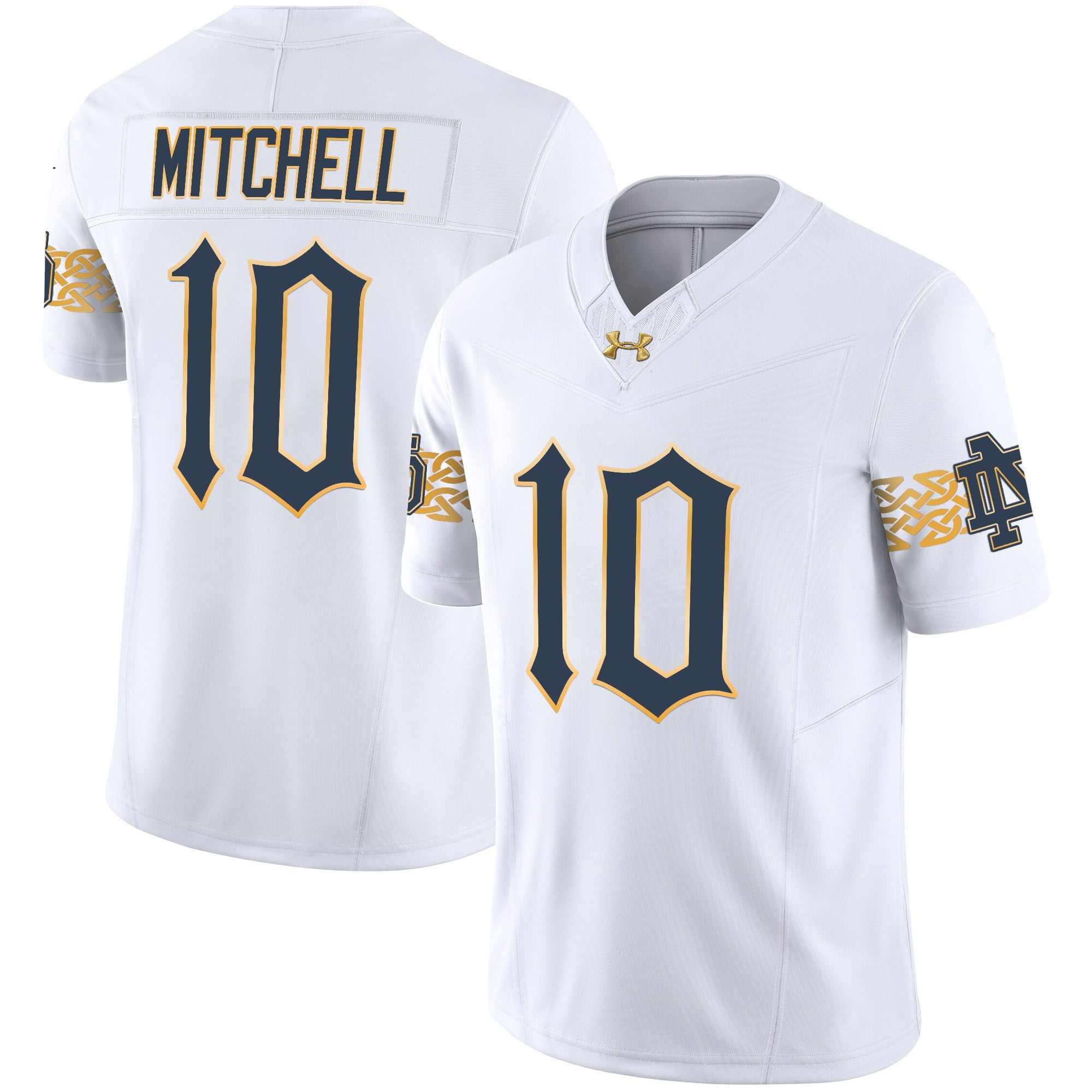 Men's Notre Dame Fighting Irish 2024 Vapor Limited Jersey V2 - All Stitched