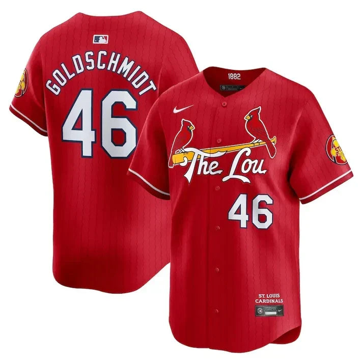 Women's Cardinals Red 2024 City Connect Limited Jersey TLA - All Stitched