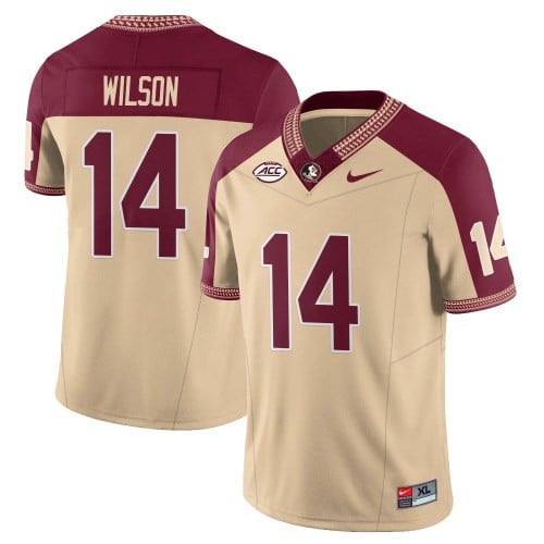 Men?s Florida State Seminoles Football Vapor Gold Jersey ? All Stitched