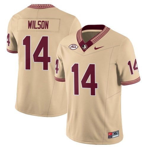 Men?s Florida State Seminoles Football Vapor Gold Jersey ? All Stitched