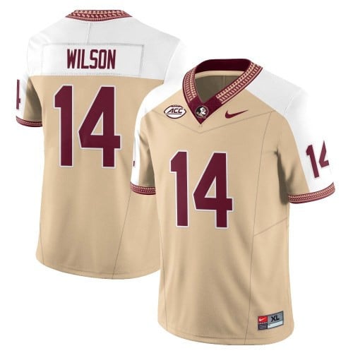 Men?s Florida State Seminoles Football Vapor Gold Jersey ? All Stitched