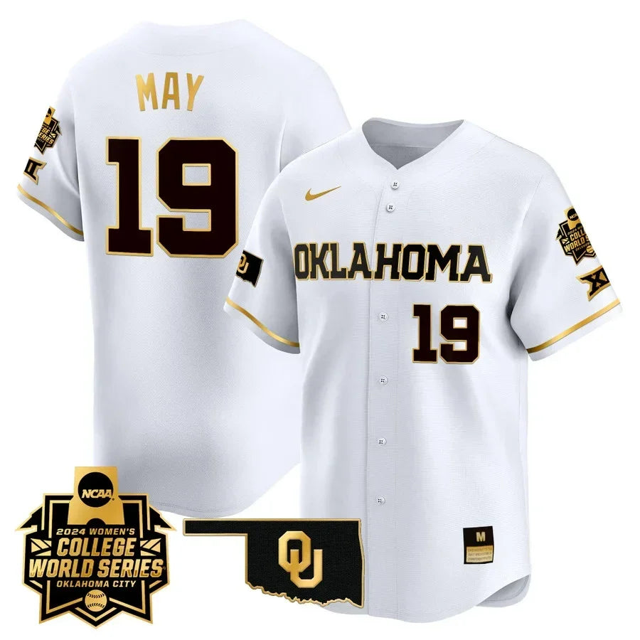 Men's size - Oklahoma Women's College World Series Champions Vapor Premier Limited Jersey - All Stitched