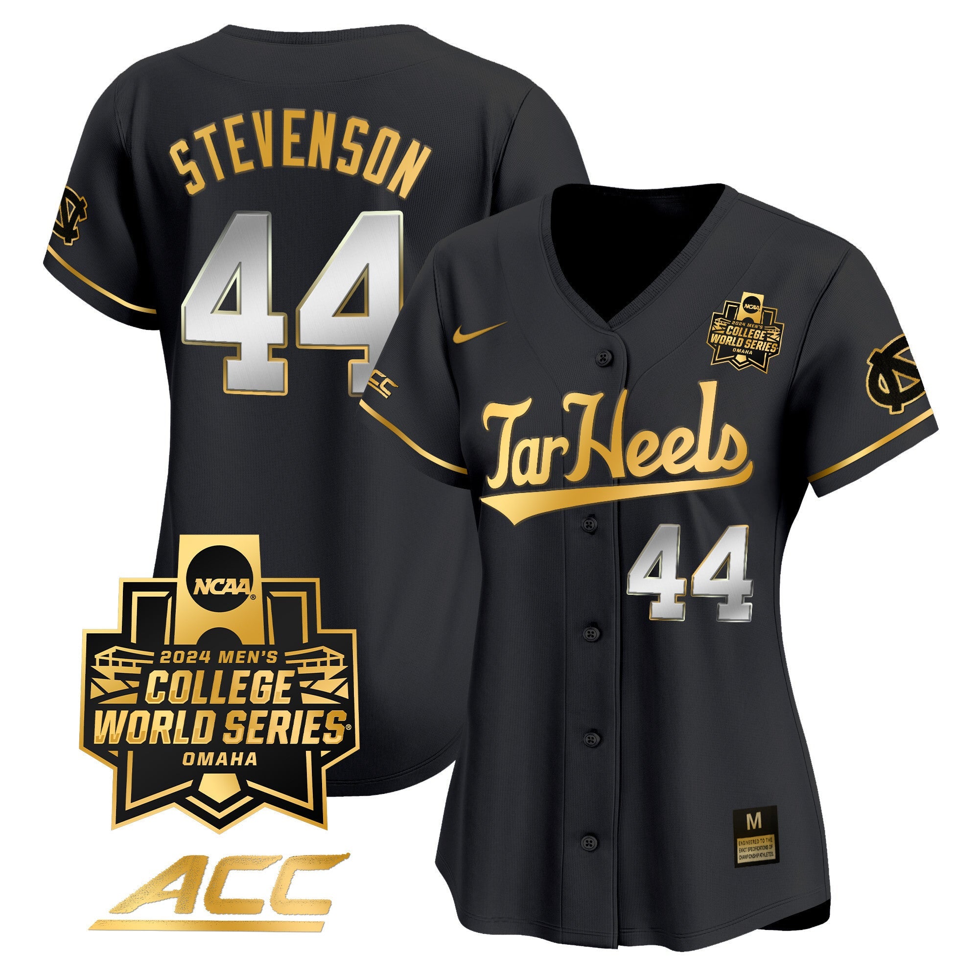 Women's North Carolina Tar Heels 2024 College World Series Vapor Premier Limited Jersey - All Stitched