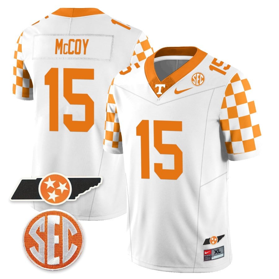 Men's Tennessee Volunteers Checkerboard & Alternate Jersey - Stitched