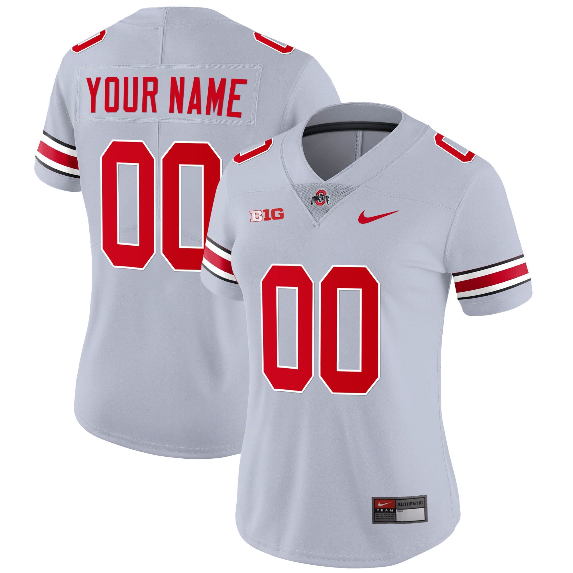 Ohio State Buckeyes Player Custom Jersey - All Stitched