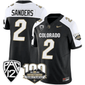 Men's Colorado Buffaloes 100th Seasons At Folsom Field Patch Vapor Limited Jersey V2 ?All Stitched