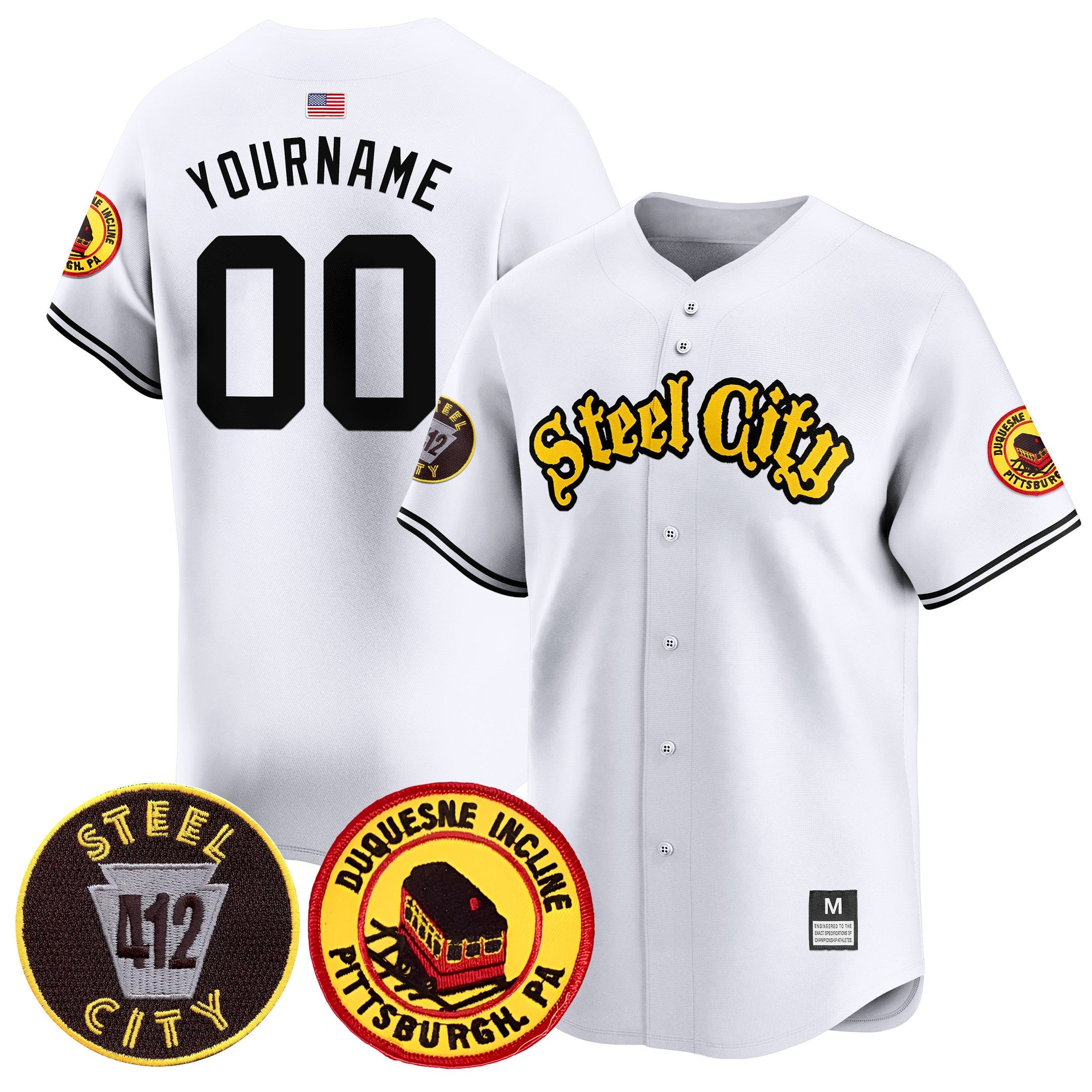 Steel City Vapor Premier Limited Jersey - All Stitched