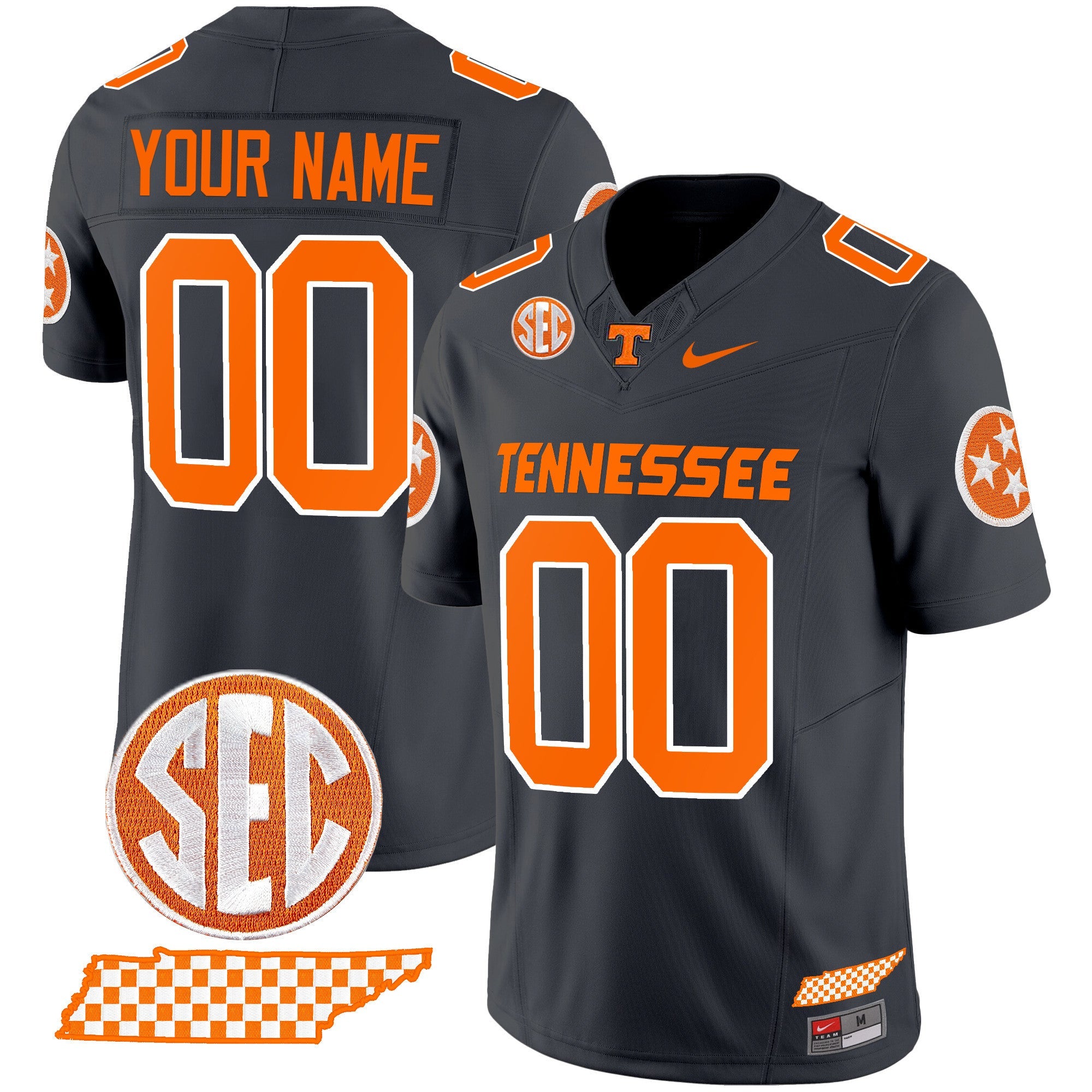 Custom Name/Gender Tennessee Volunteers 2024 Vapor Limited Jersey V2 - All Stitched