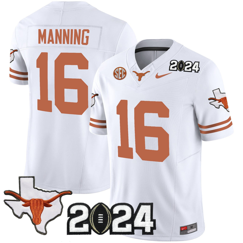 Men's Texas Longhorns 2024 Vapor Limited Jersey - All Stitched