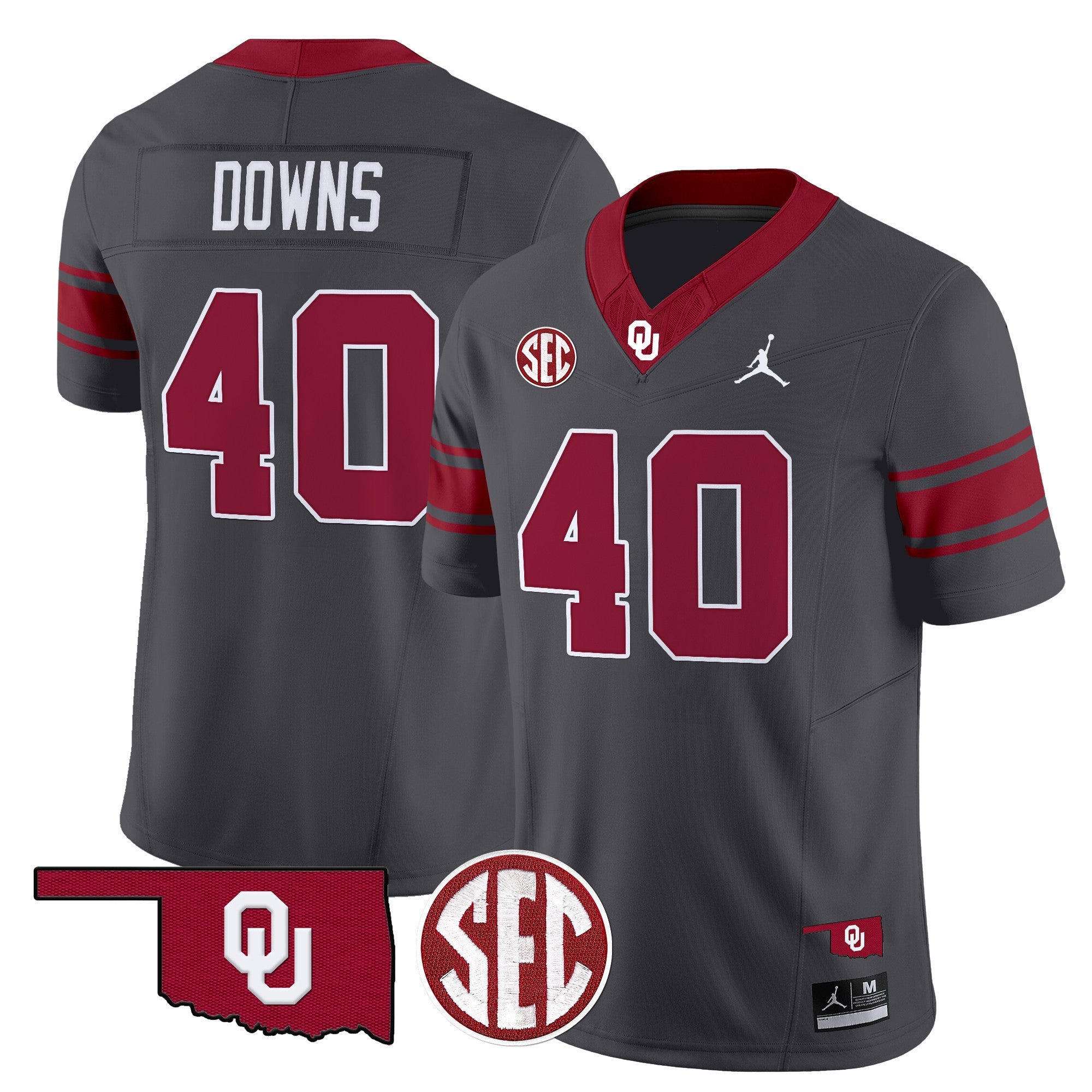 Men's Oklahoma Sooners Throwback Vapor Limited Jersey - All Stitched