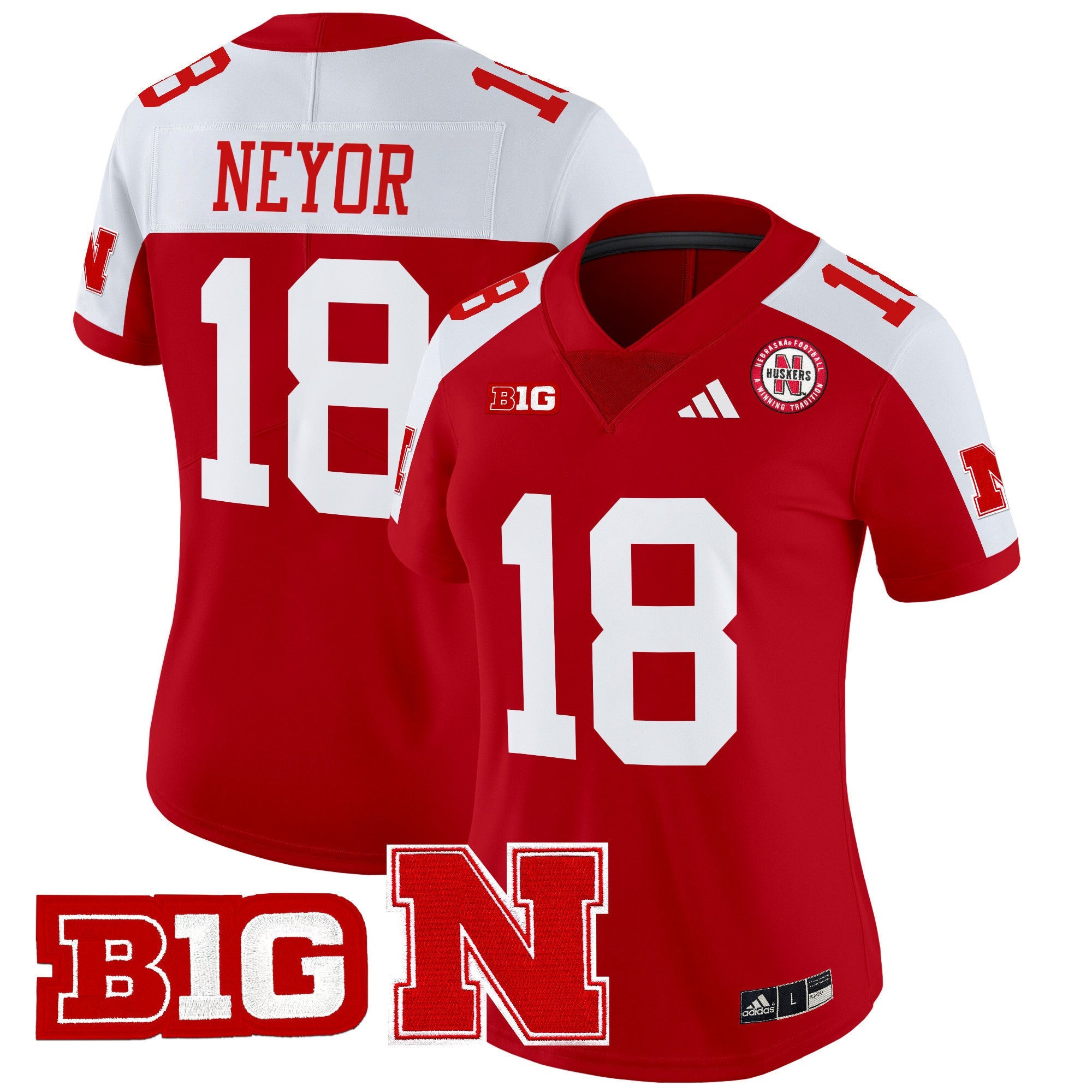 Women's Nebraska Cornhuskers 2024 Vapor Limited Jersey - All Stitched