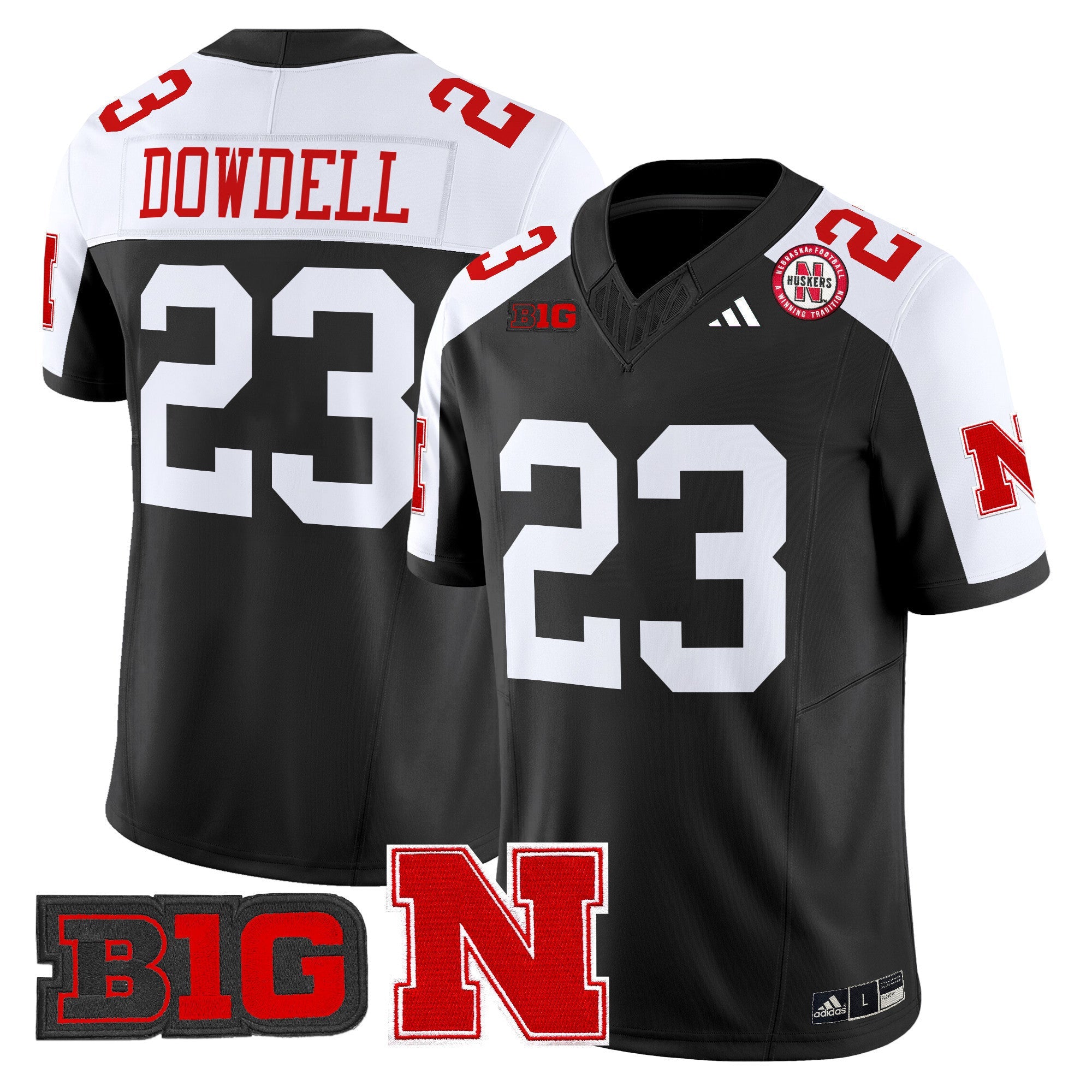 Men's Nebraska Cornhuskers 2024 Vapor Limited Jersey - All Stitched