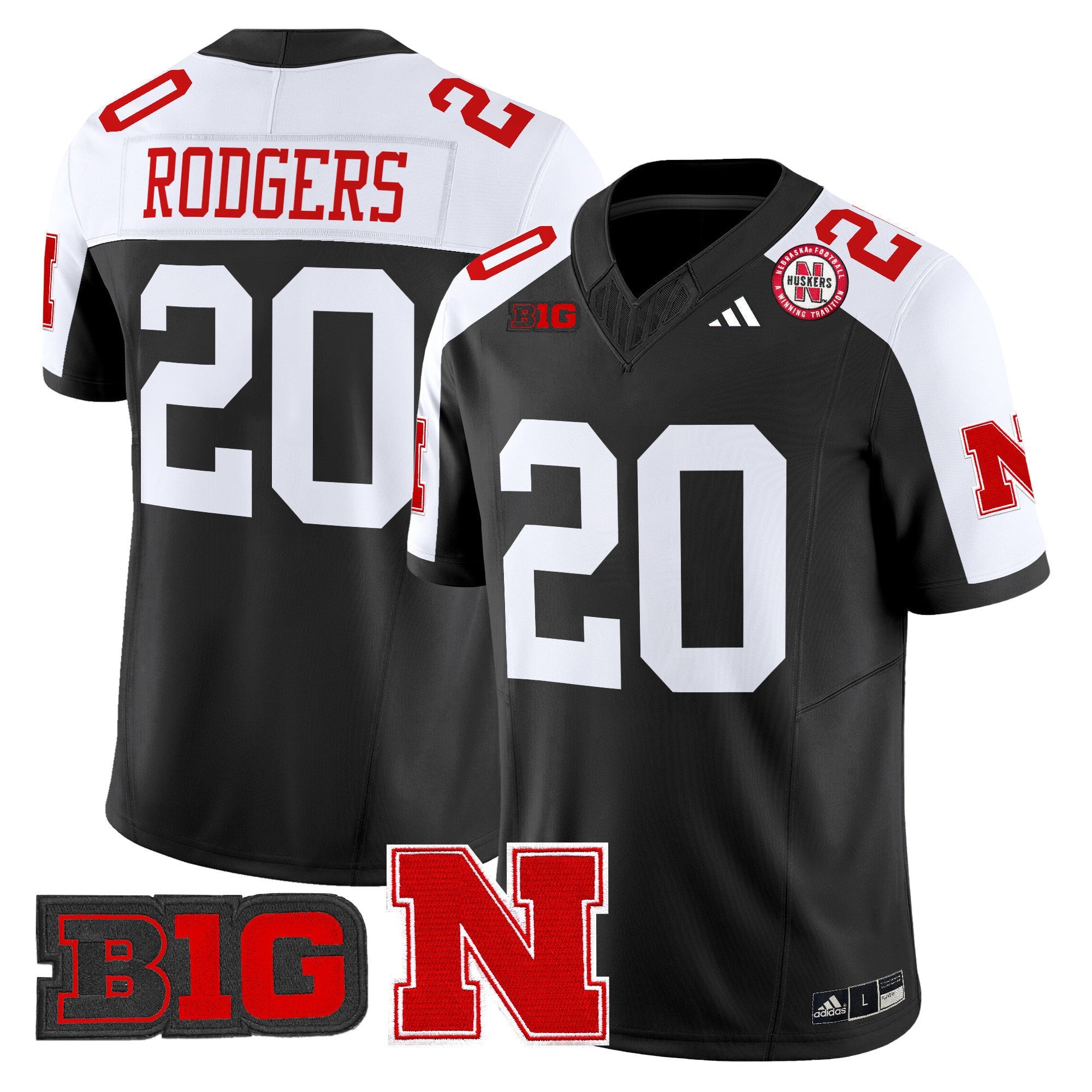 Men's Nebraska Cornhuskers 2024 Vapor Limited Jersey - All Stitched