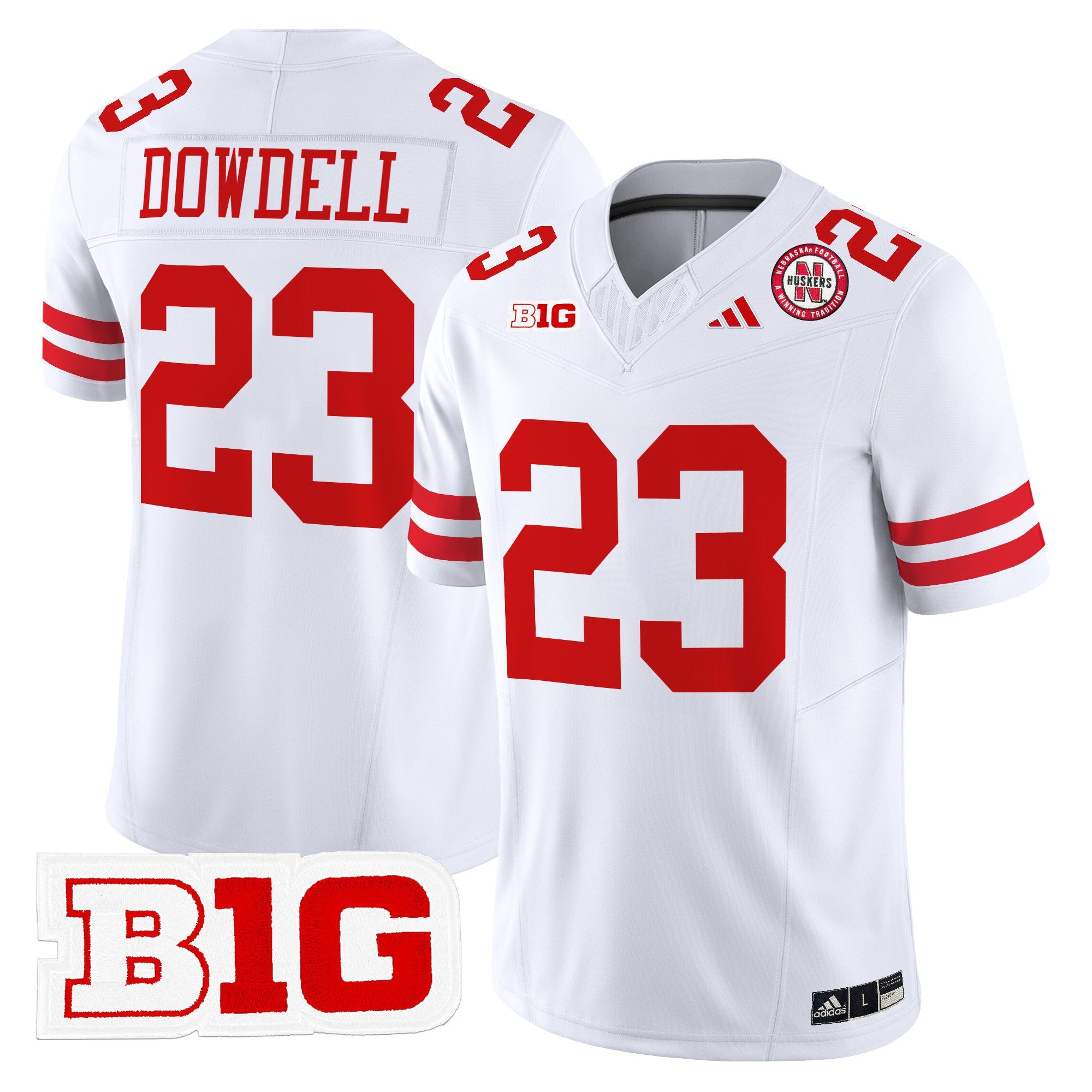 Men's Nebraska Cornhuskers 2024 Vapor Limited Jersey - All Stitched