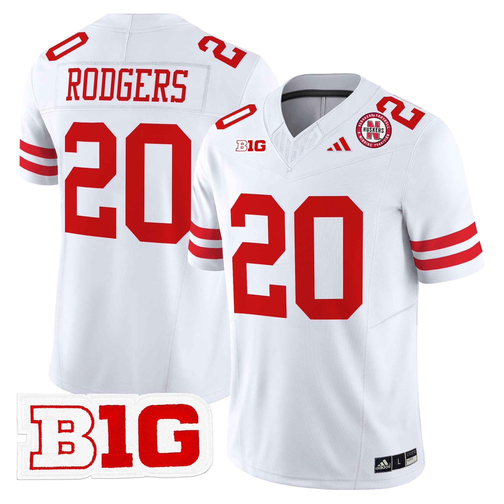 Men's Nebraska Cornhuskers 2024 Vapor Limited Jersey - All Stitched