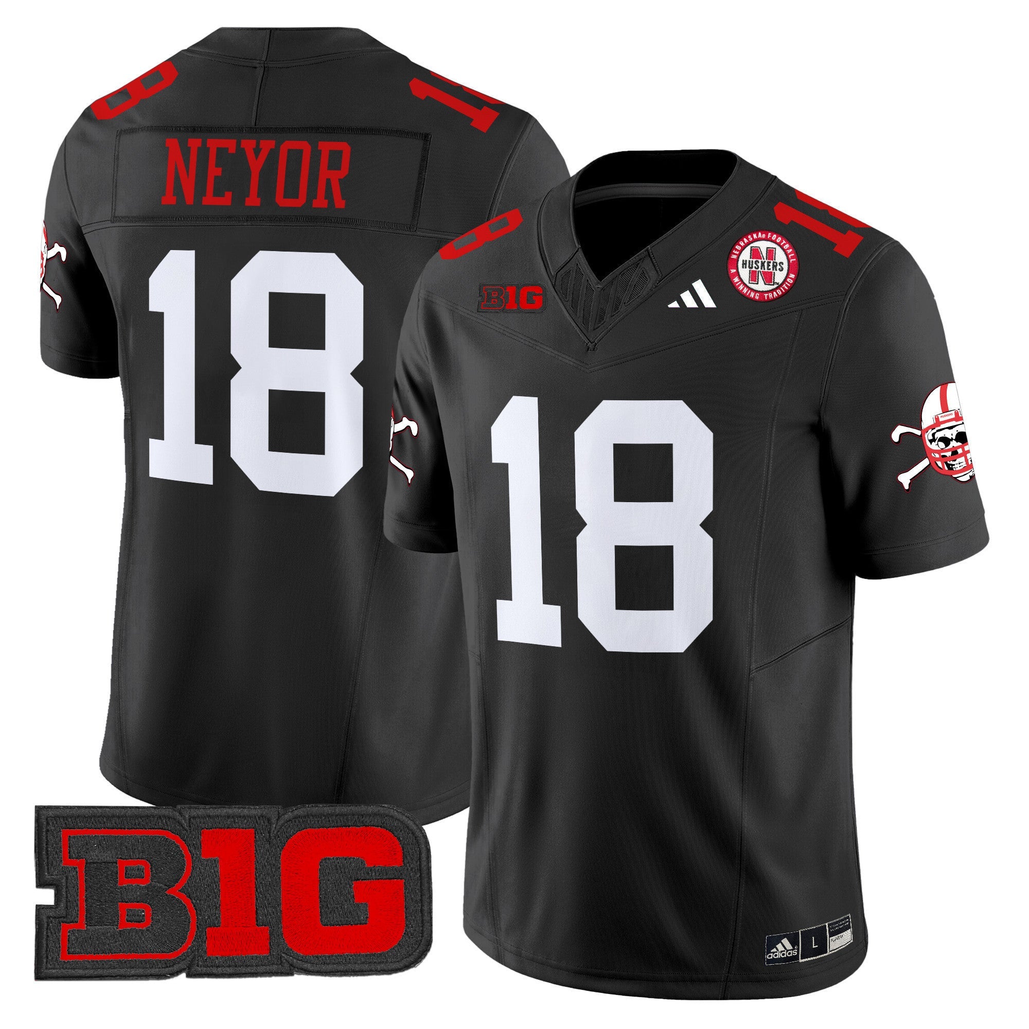 Men's Nebraska Cornhuskers 2024 Vapor Limited Jersey - All Stitched