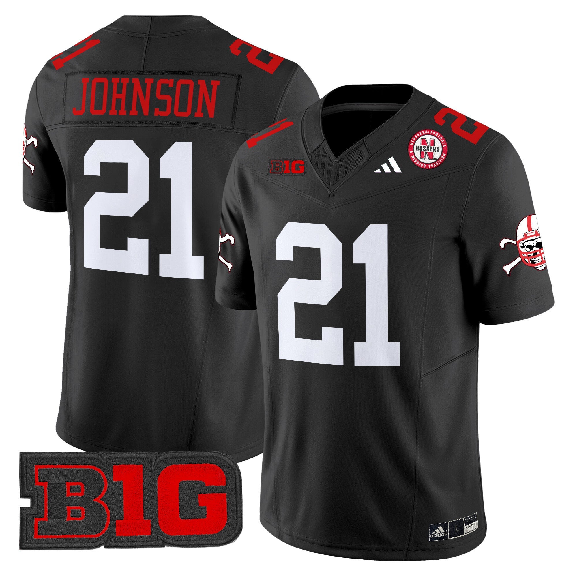 Men's Nebraska Cornhuskers 2024 Vapor Limited Jersey - All Stitched