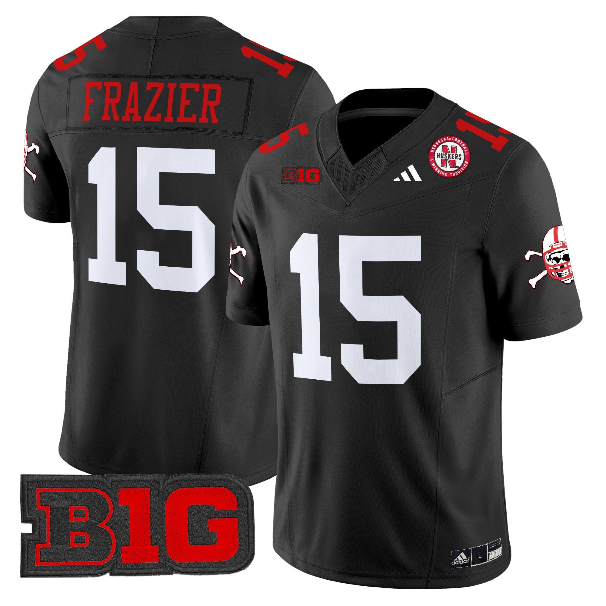 Men's Nebraska Cornhuskers 2024 Vapor Limited Jersey - All Stitched