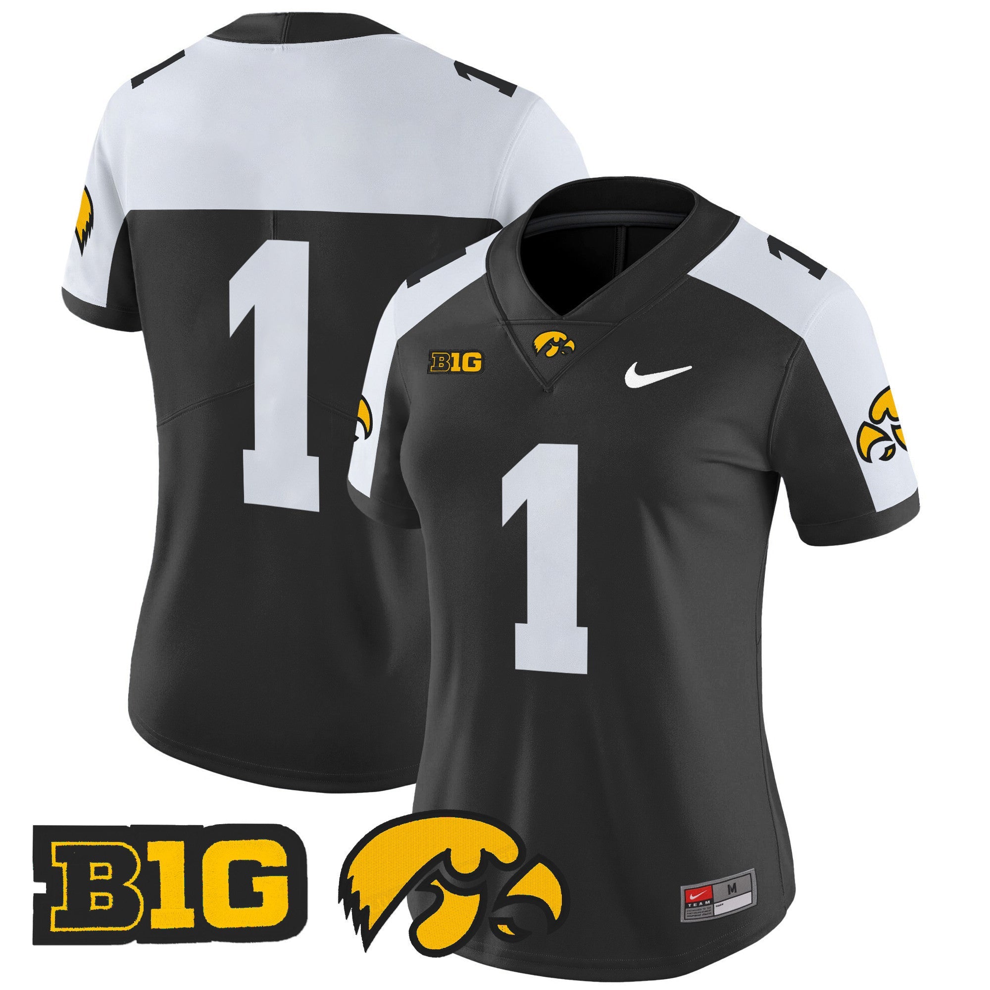 Women's Iowa Hawkeyes 2024 Vapor Limited Jersey - All Stitched