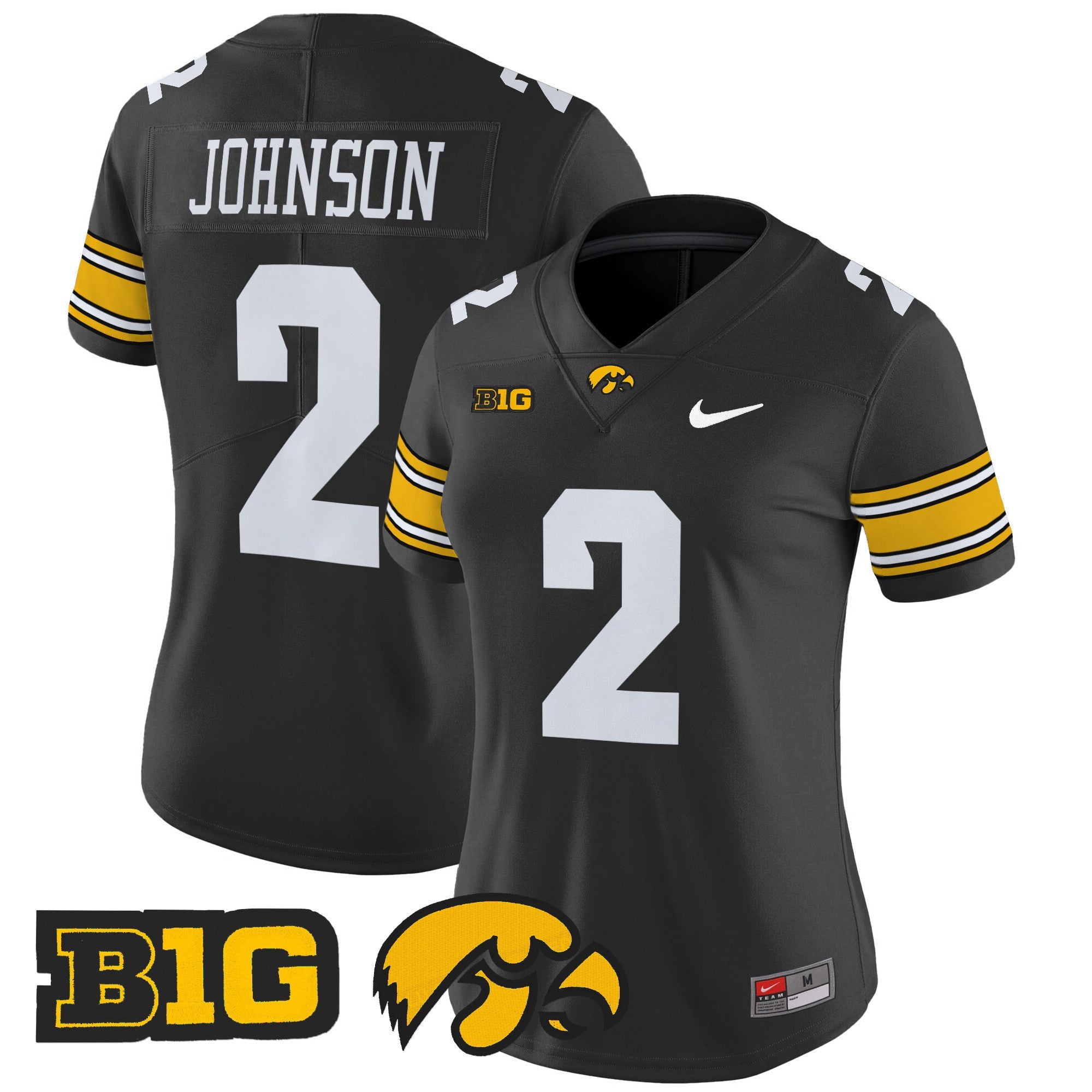 Women's Iowa Hawkeyes 2024 Vapor Limited Jersey - All Stitched