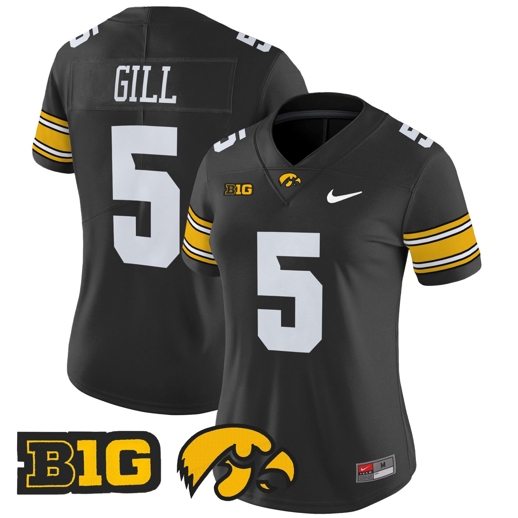 Women's Iowa Hawkeyes 2024 Vapor Limited Jersey - All Stitched